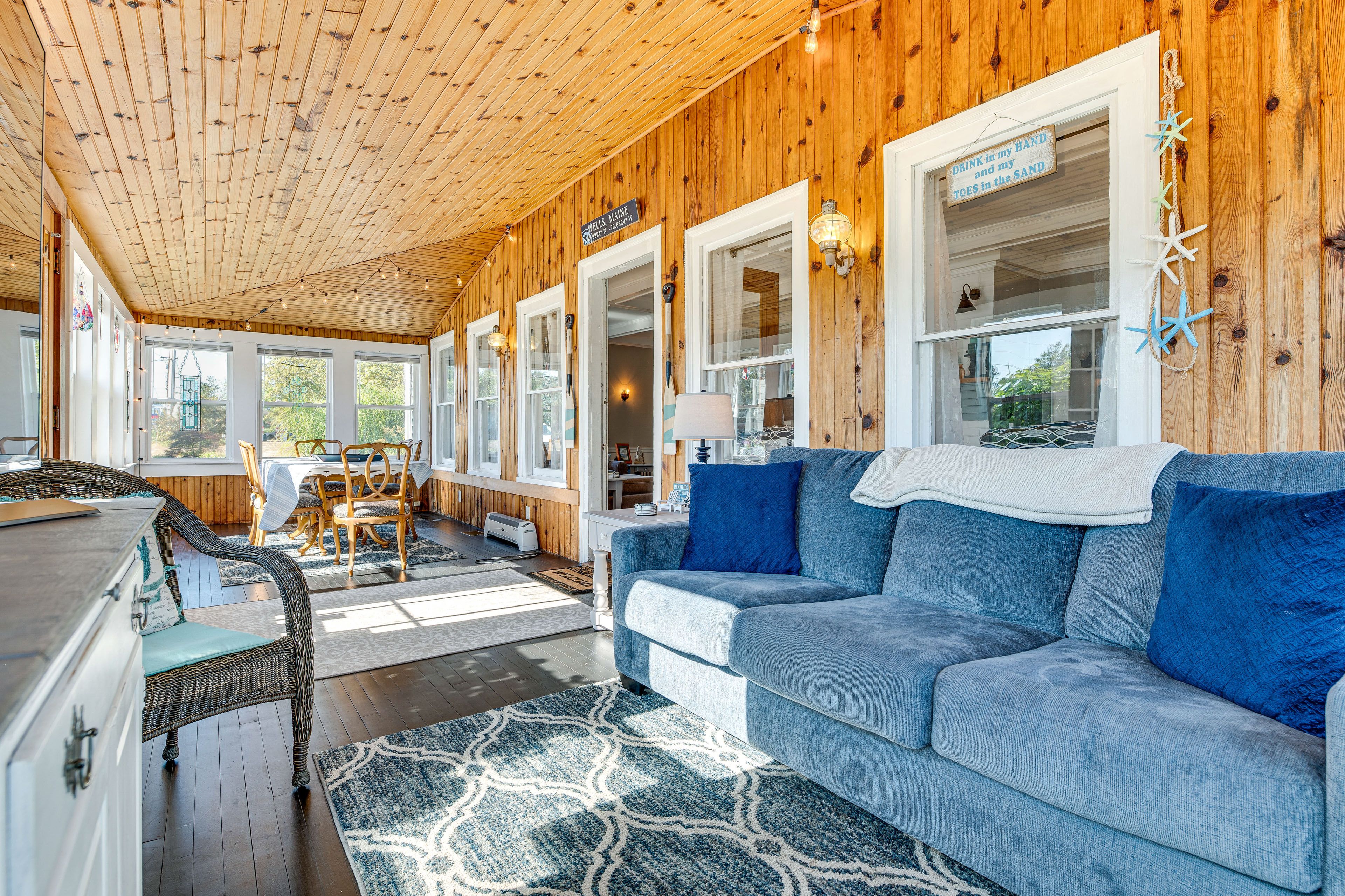 Wells Vacation Rental | 4BR | 1.5BA | 2,024 Sq Ft | Stairs Required