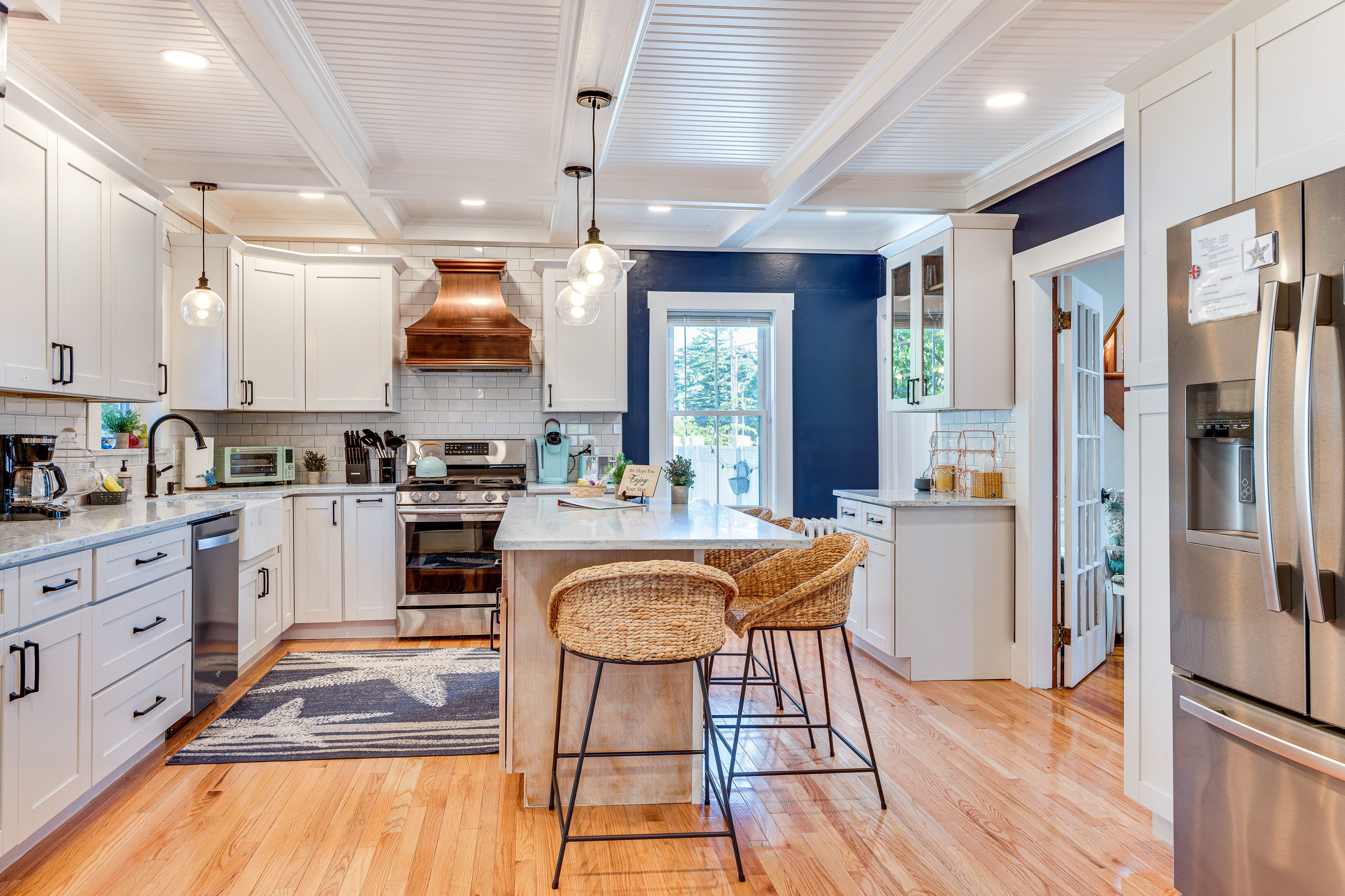 Kitchen | 1st Floor | Keurig & Drip Coffee Makers | Blender | Cooking Basics
