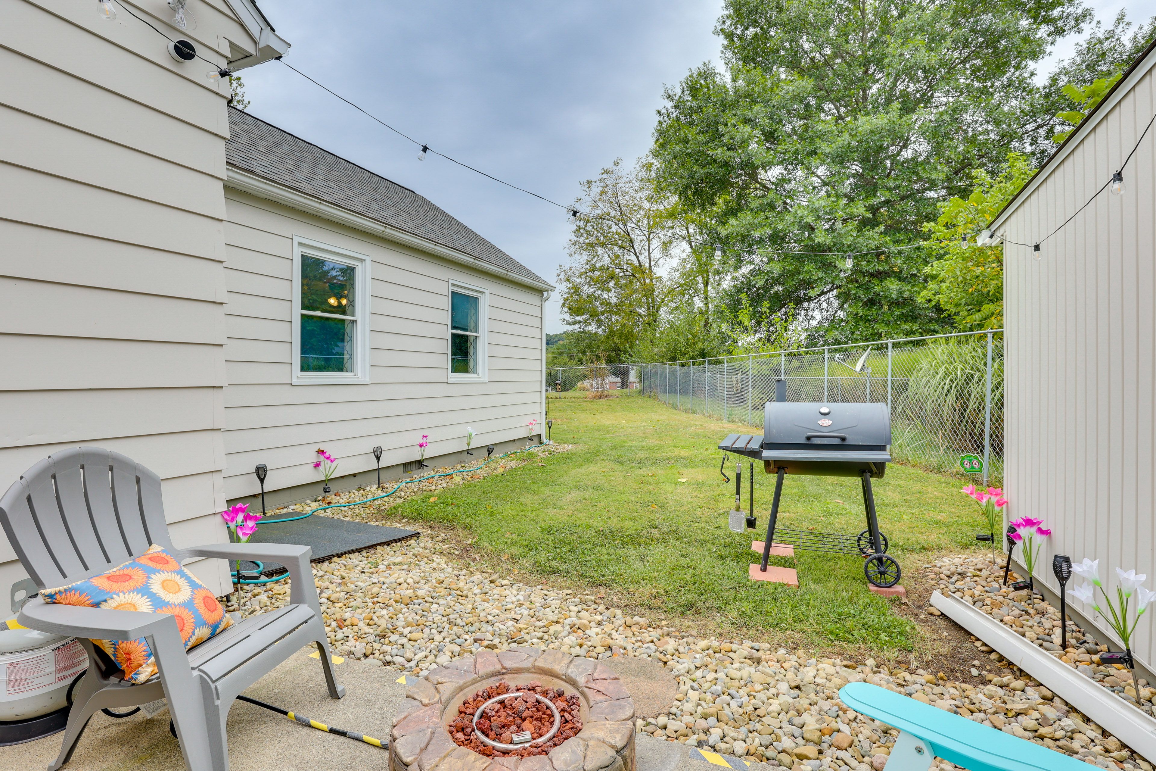 Patio | Fire Pit | Fenced-In Yard