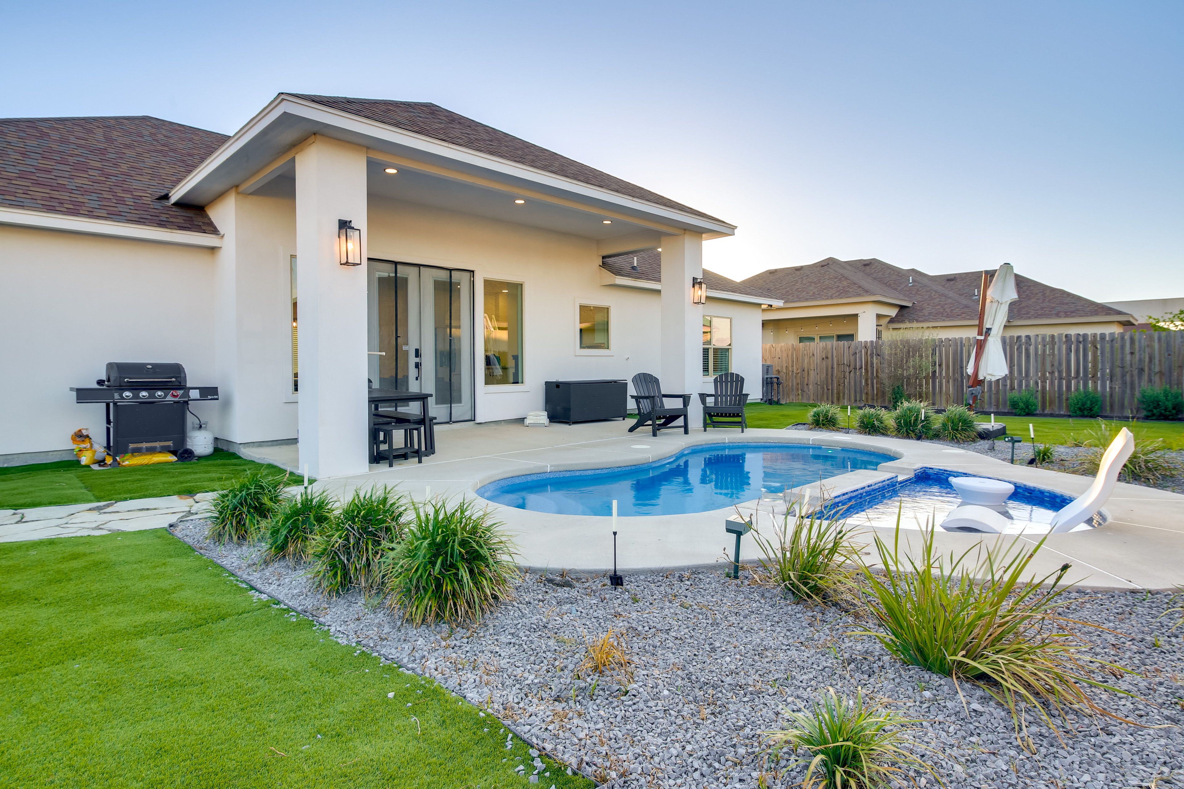 Fenced Backyard | Private Pool (Heated w/ Fee) | Gas Grill