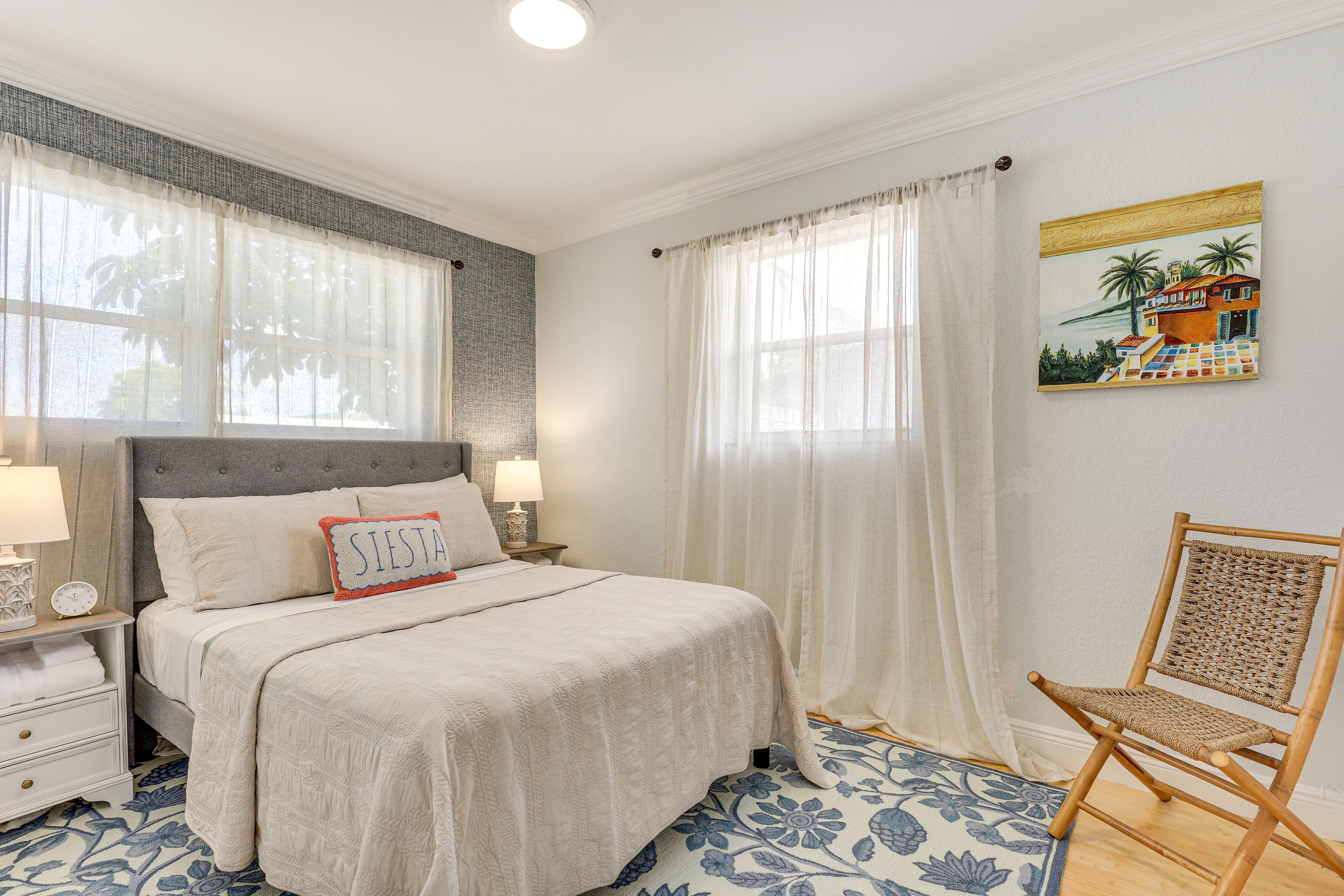Bedroom 2 | Queen Bed | Linens Provided | Smart TV