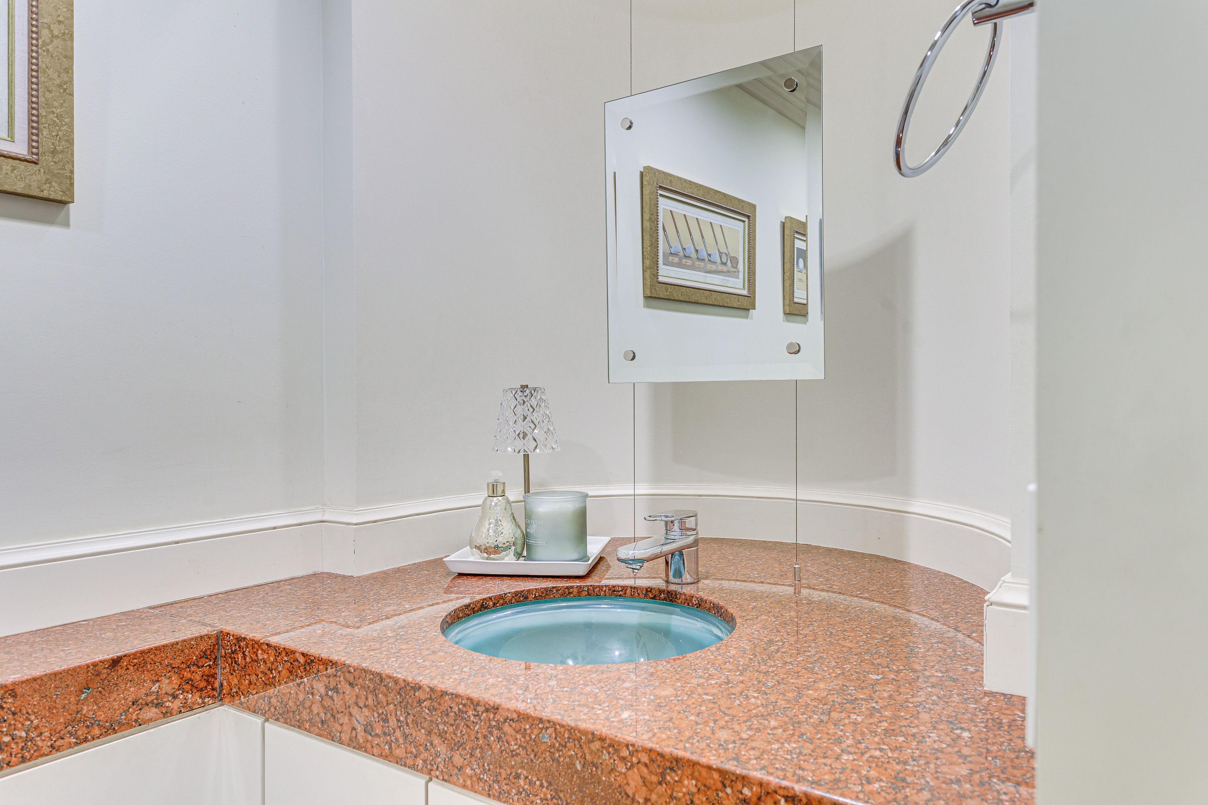 Half Bath | Main Floor