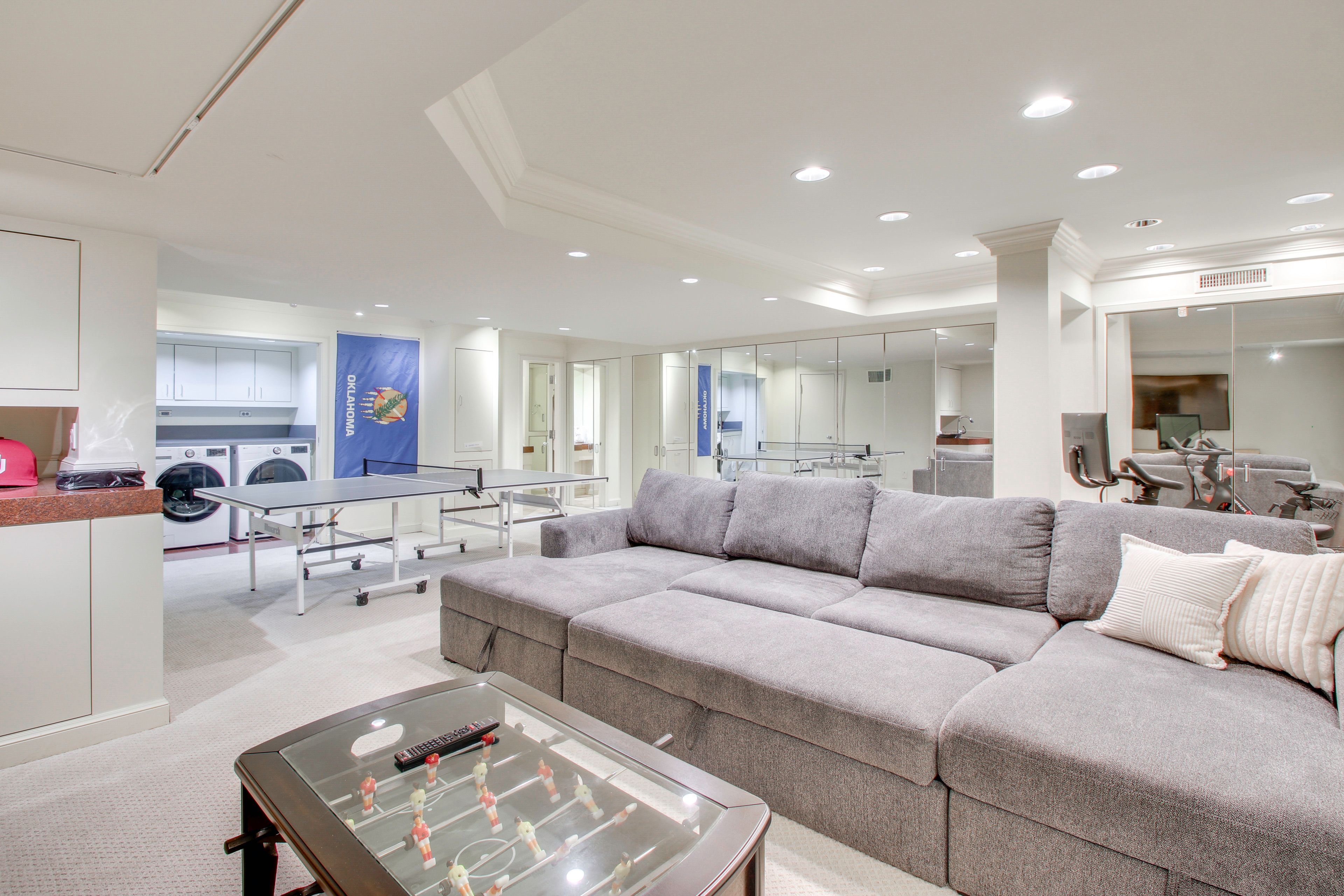 Game Room | Smart TV | Foosball Table | King Sleeper Sofa | Lower Floor