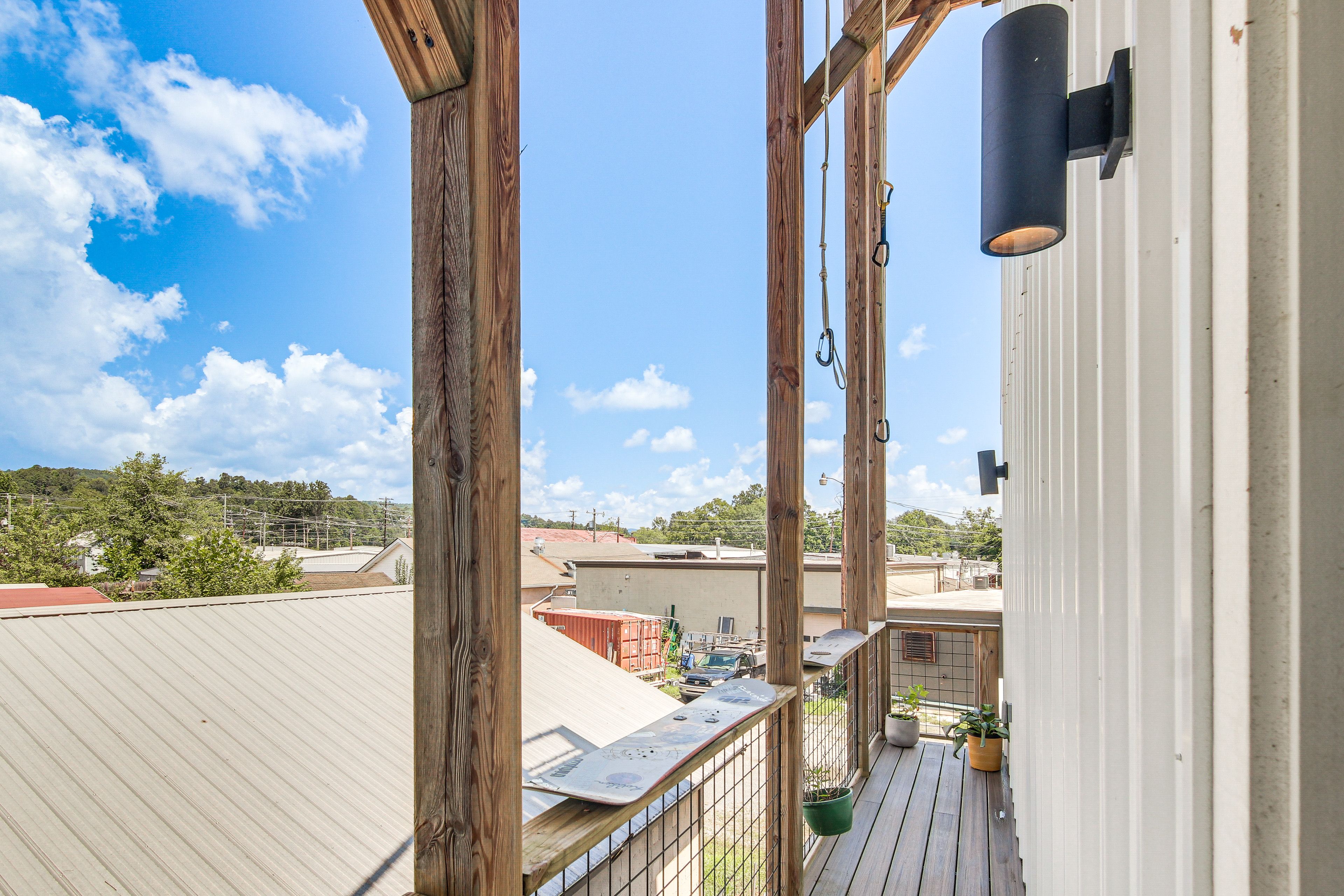 House Exterior | Side Balcony