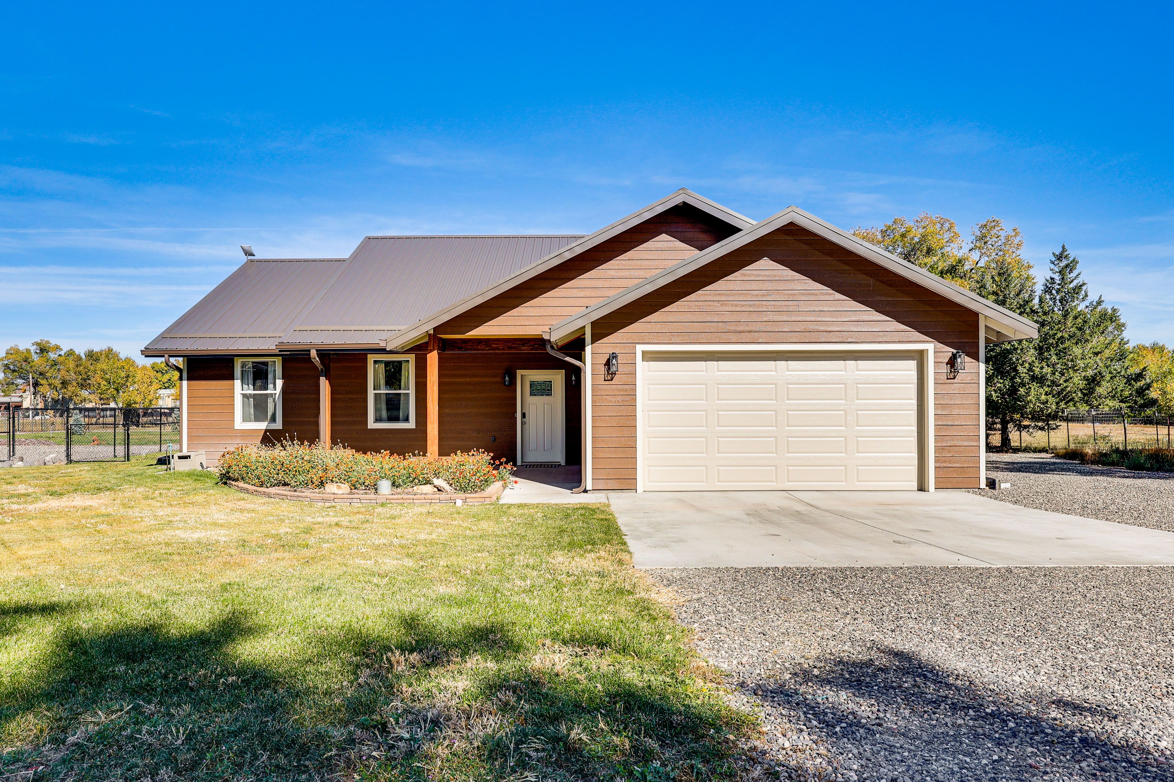 House Exterior | Fenced Backyard