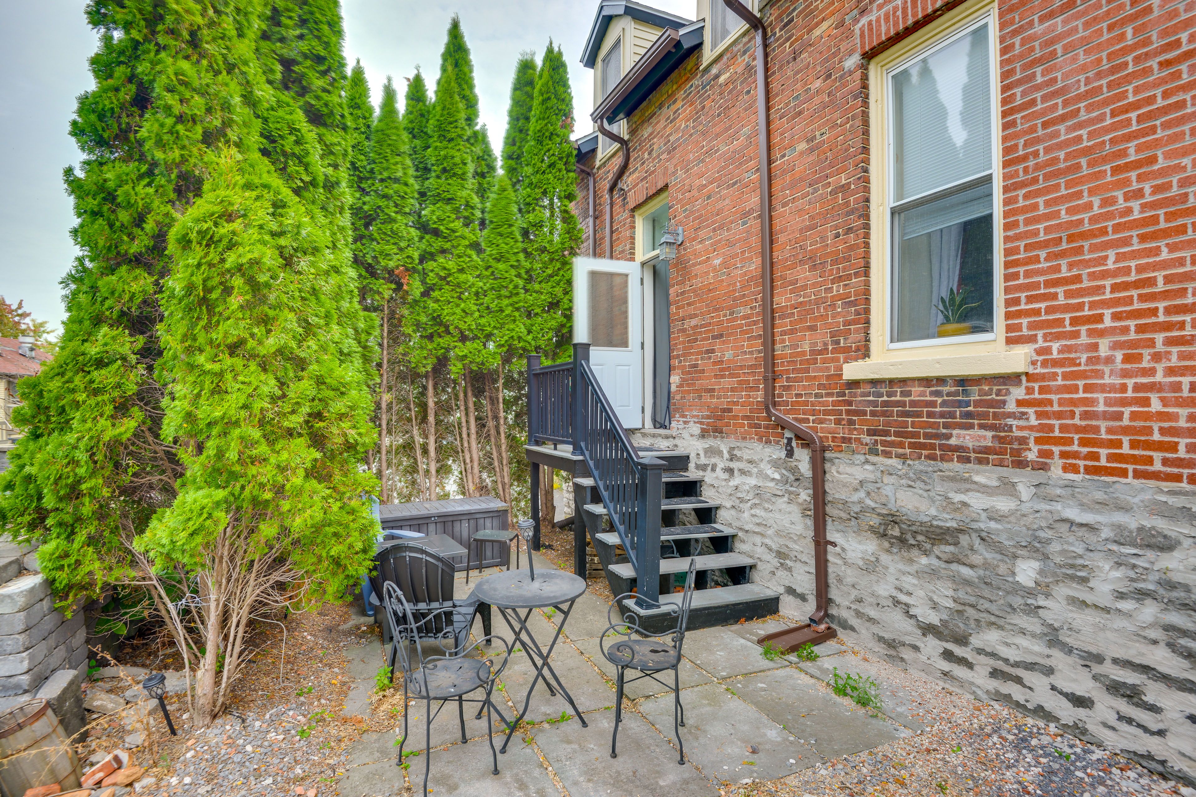 Shared Patio | Gas Fire Pit | Dining Areas