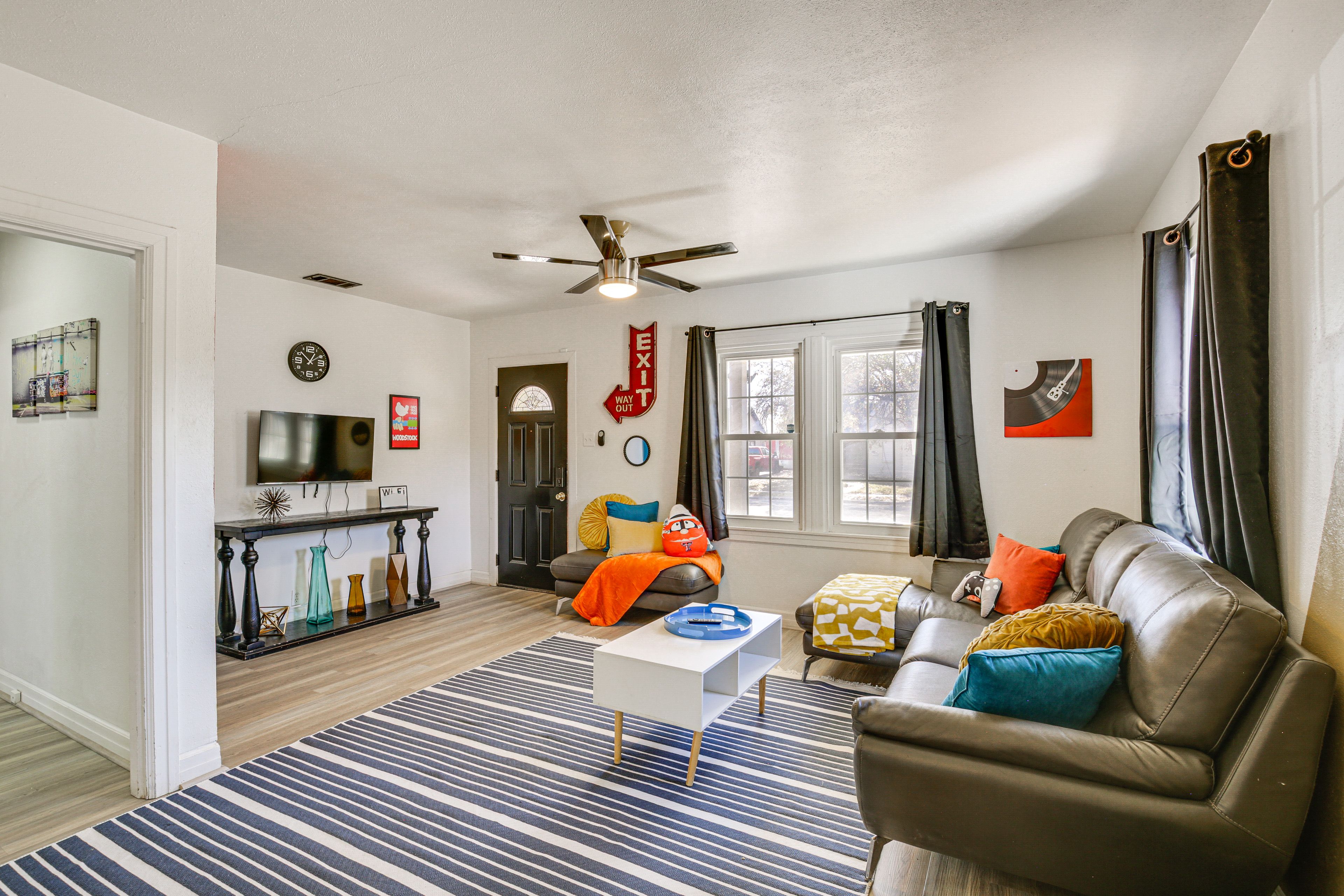 Living Area | TV | Board Games | Video Arcade Machine