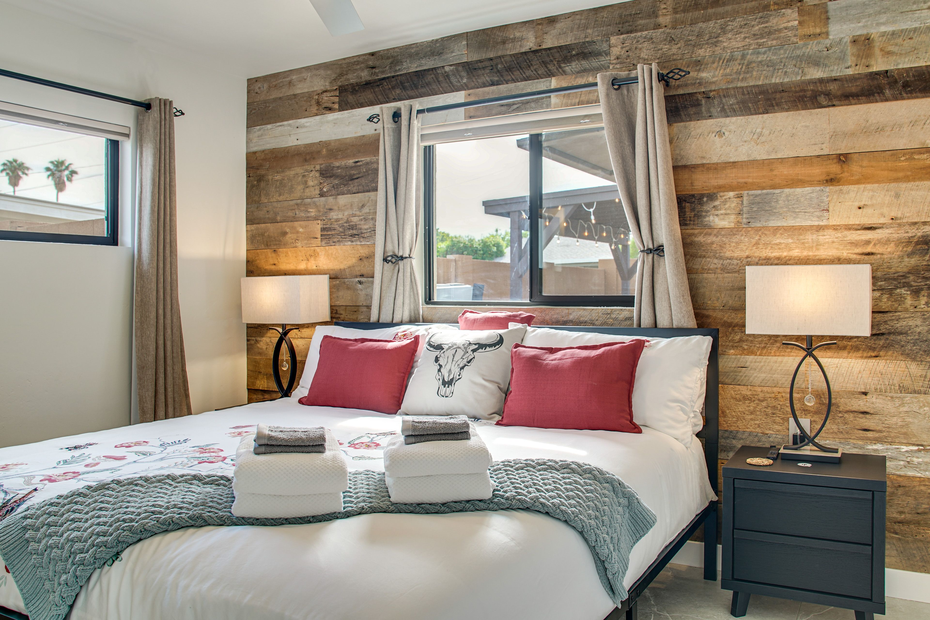 Bedroom 1 | King Bed | Linens Provided | Smart TV