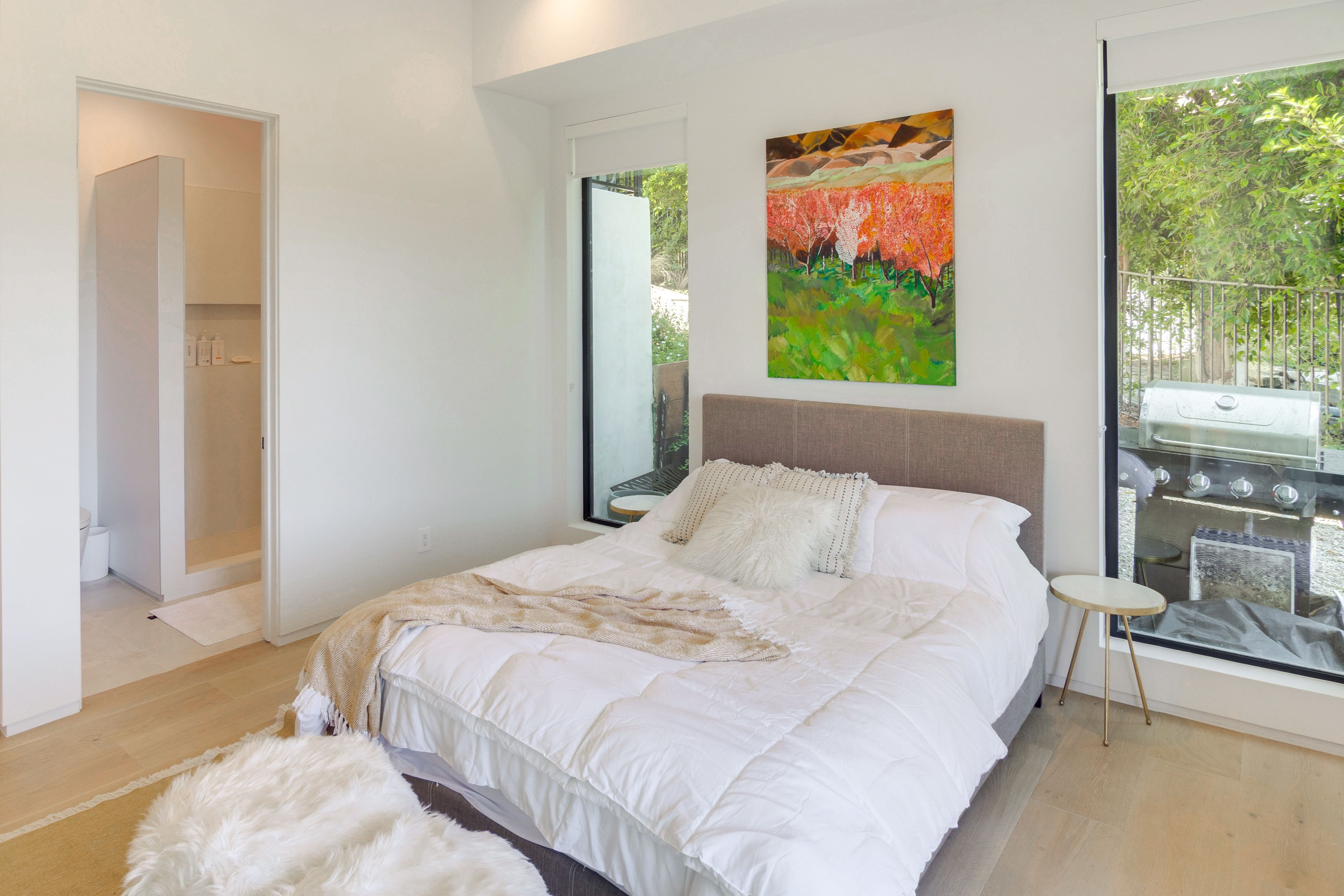 Bedroom 2 | Lower Level | Queen Bed | Patio Access