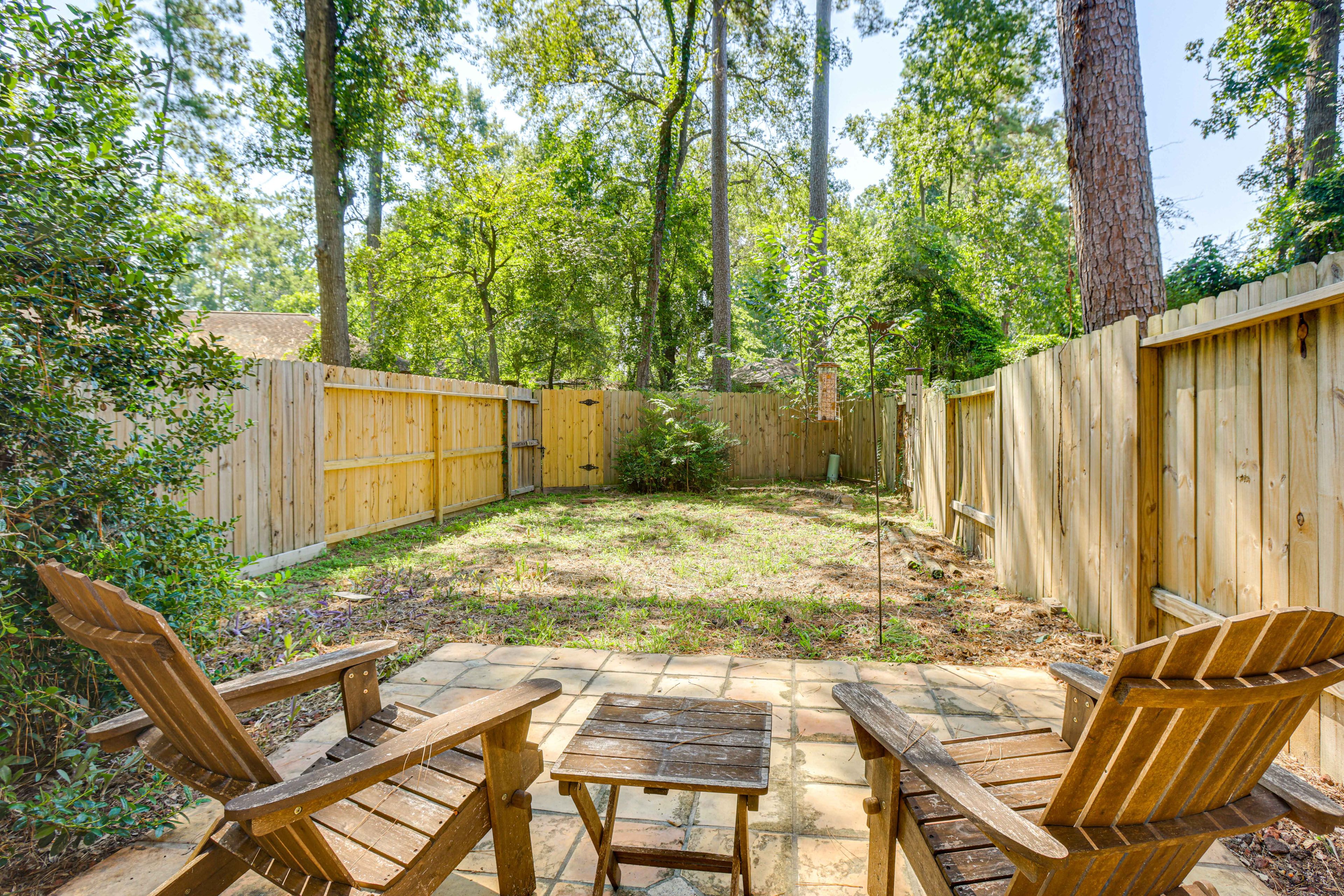 Fenced Backyard