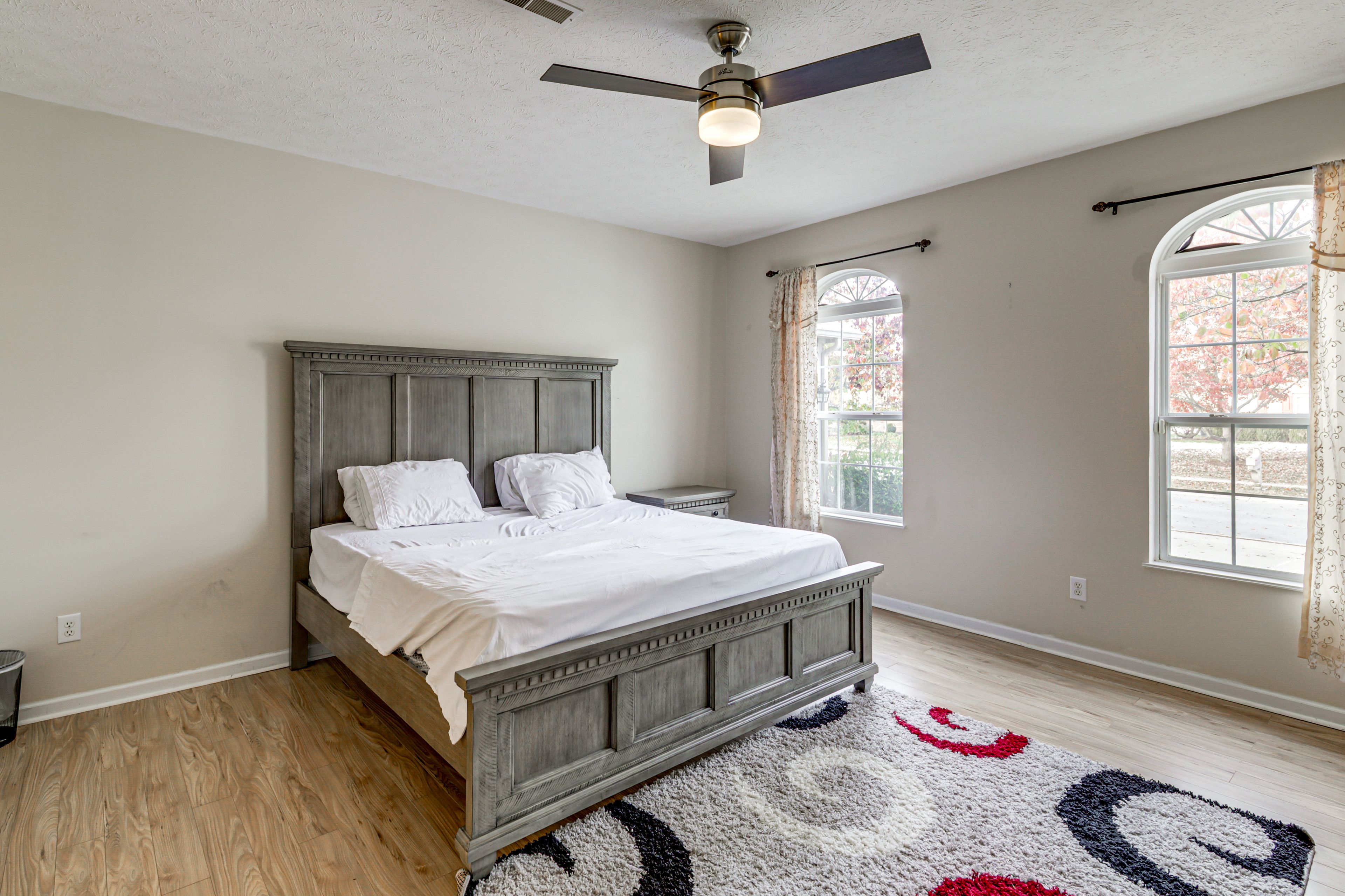 Bedroom 1 | 1st Floor | King Bed | Loft w/ Desk | En-Suite Bathroom