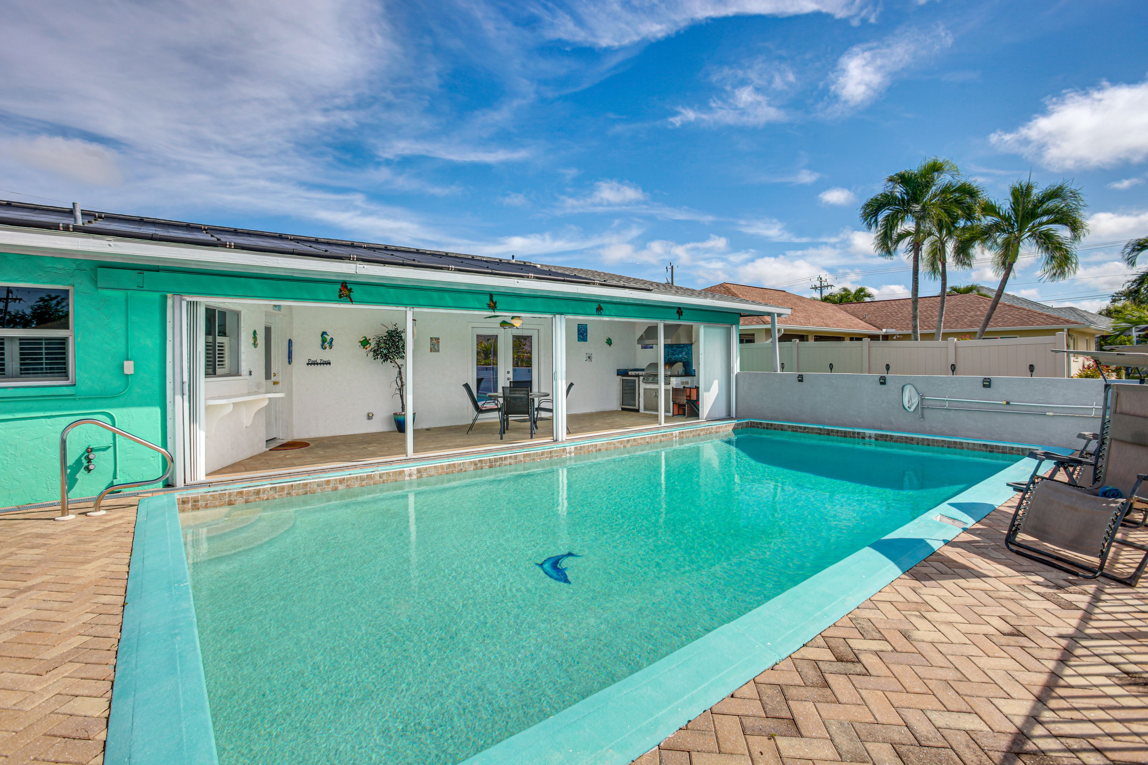 Cape Coral Vacation Rental | 3BR | 2BA | 1,868 Sq Ft | 1 Small Step Required
