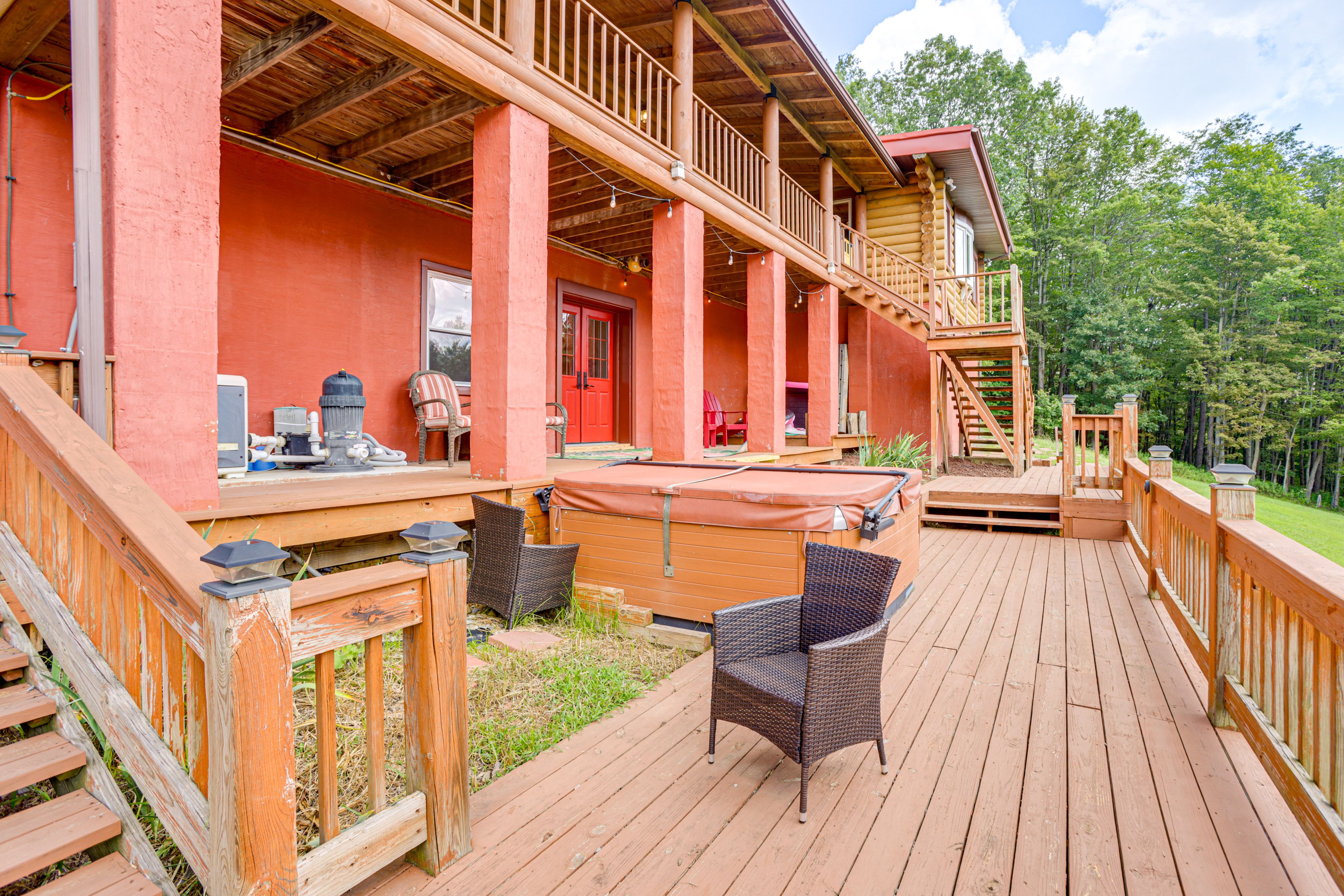 Private Deck | Blackstone Grill