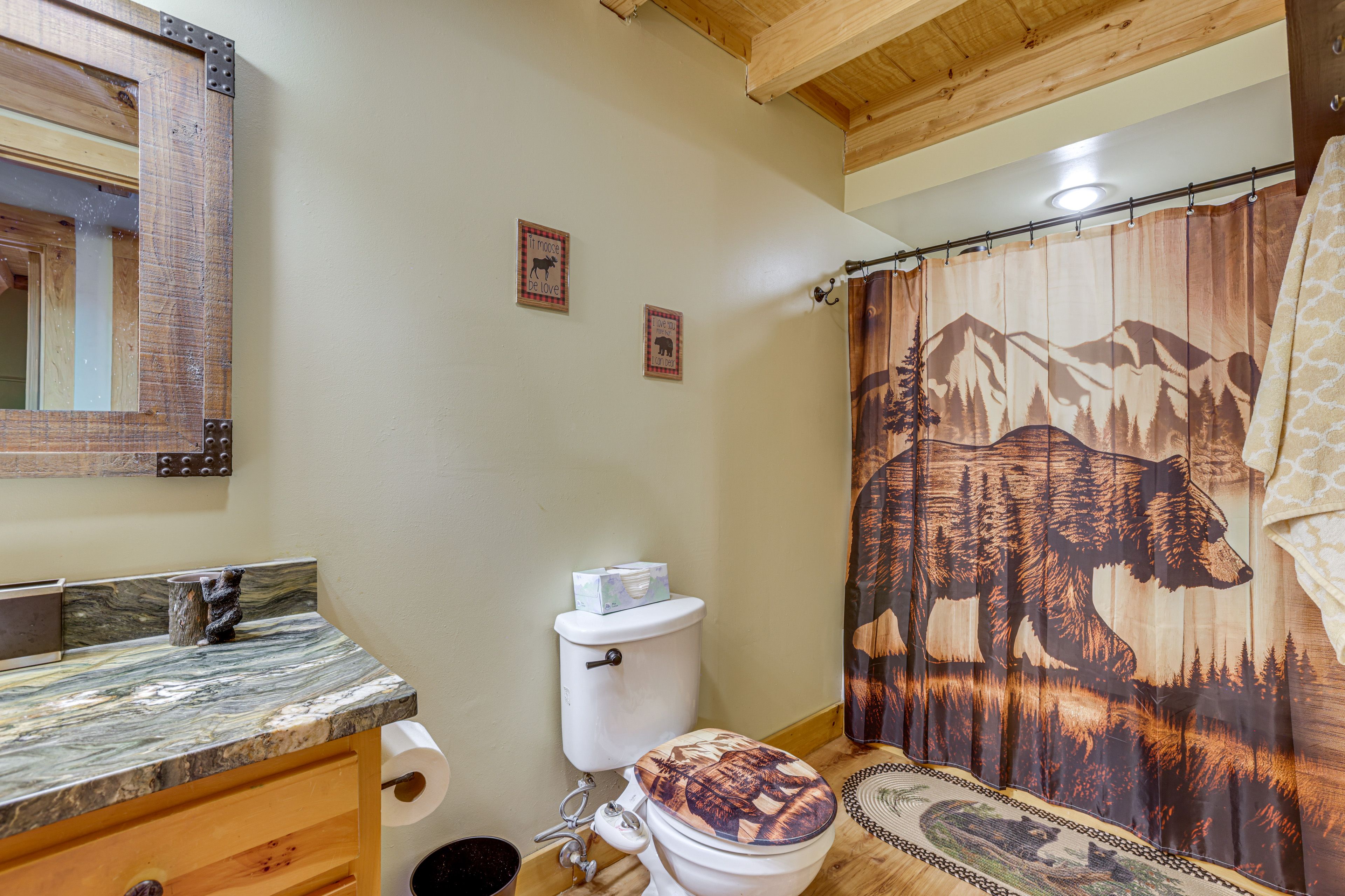 Bathroom | Towels Provided | 1st Floor