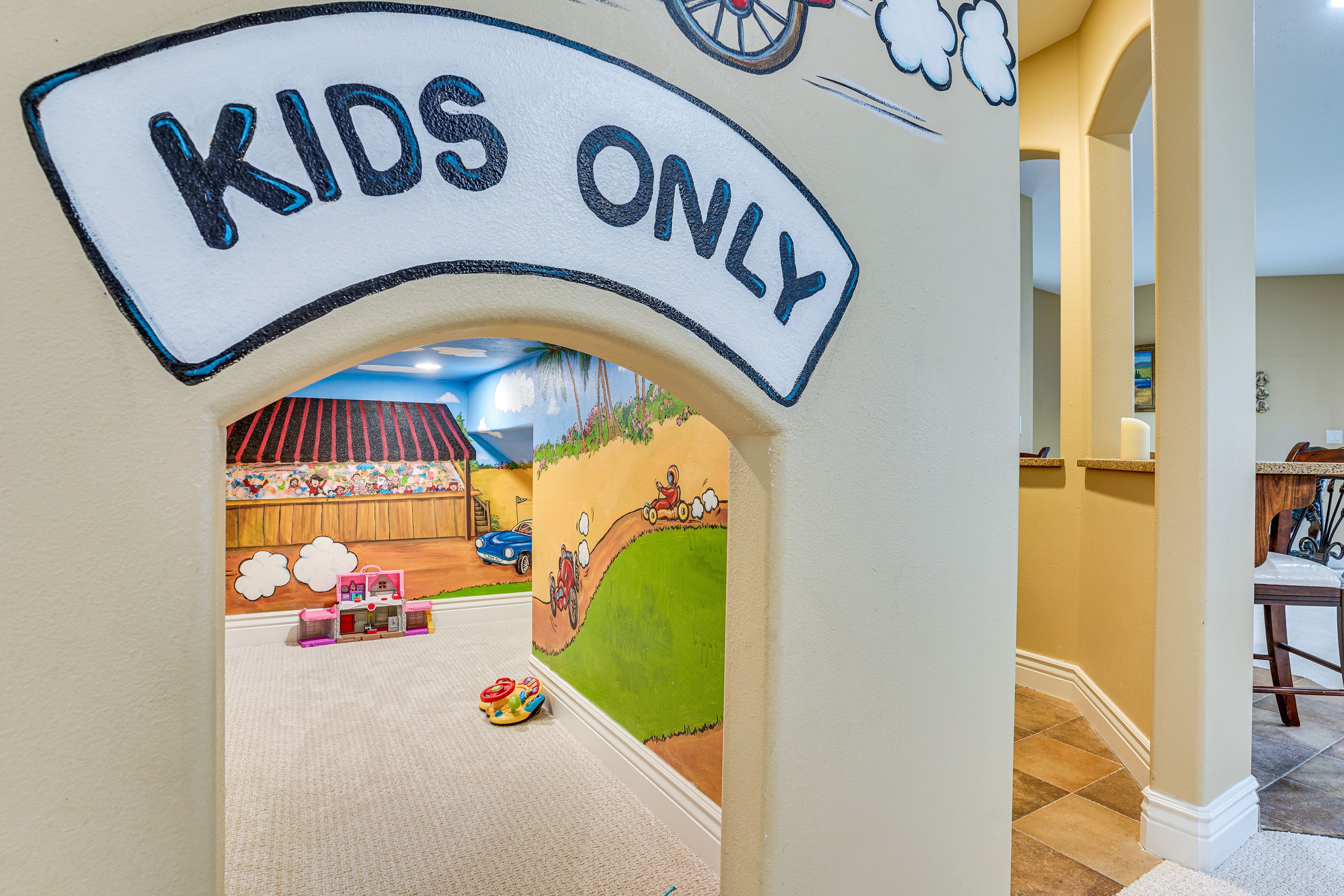 Playroom | Toys | Games | Lower Level