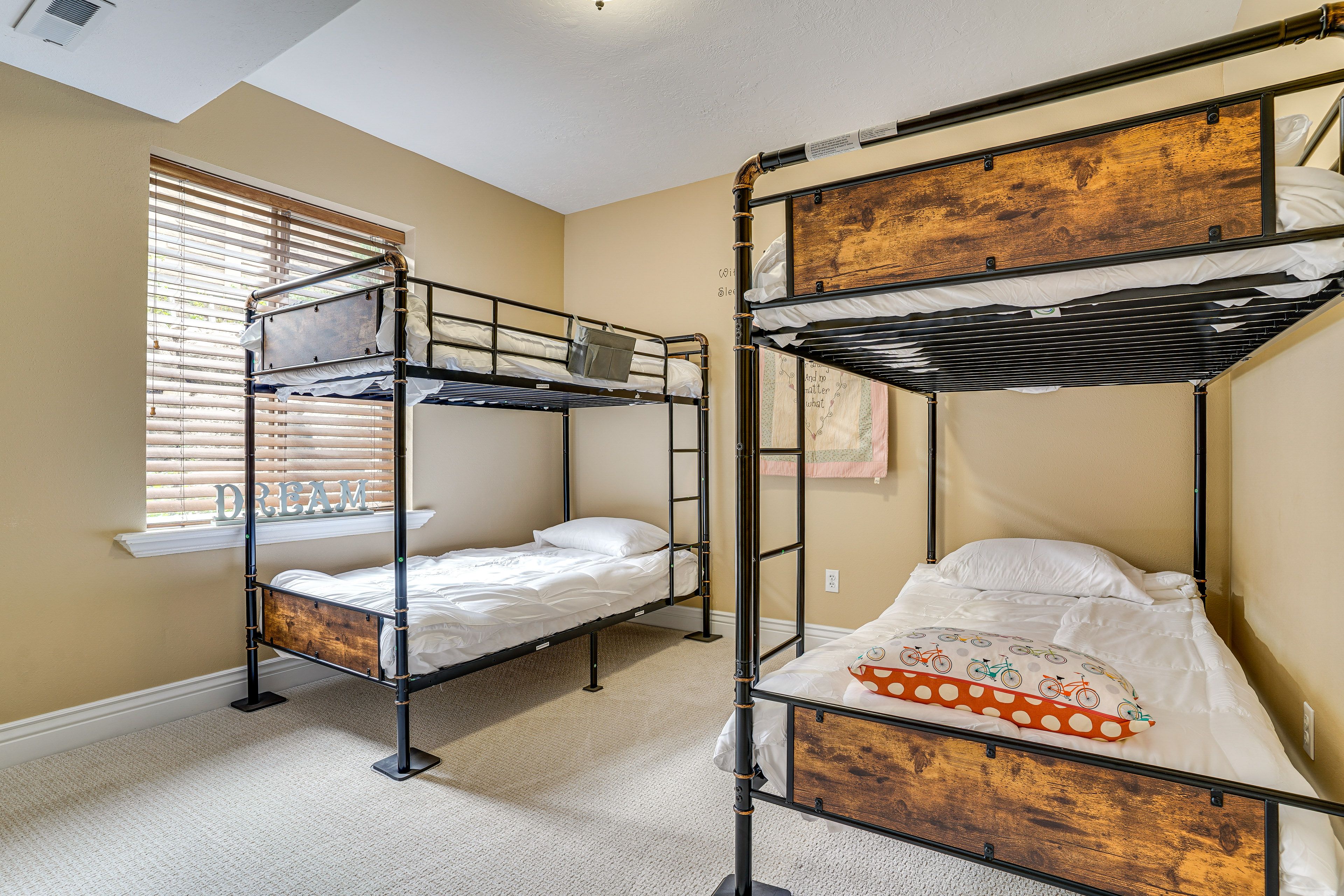 Bedroom 6 | 2 Twin Bunk Beds | Lower Level