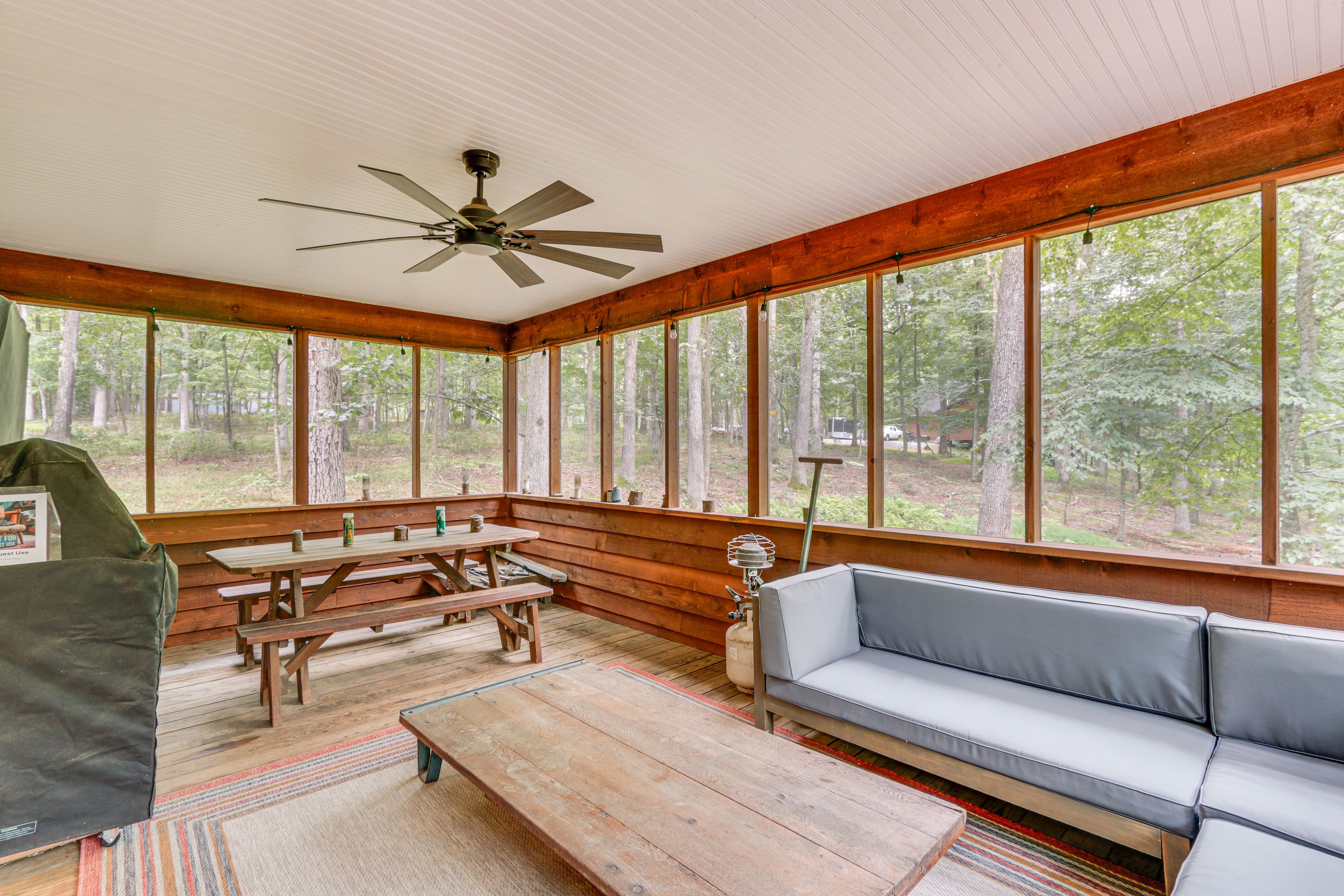 Screened Porch | Roku TV | Access From Dining Area