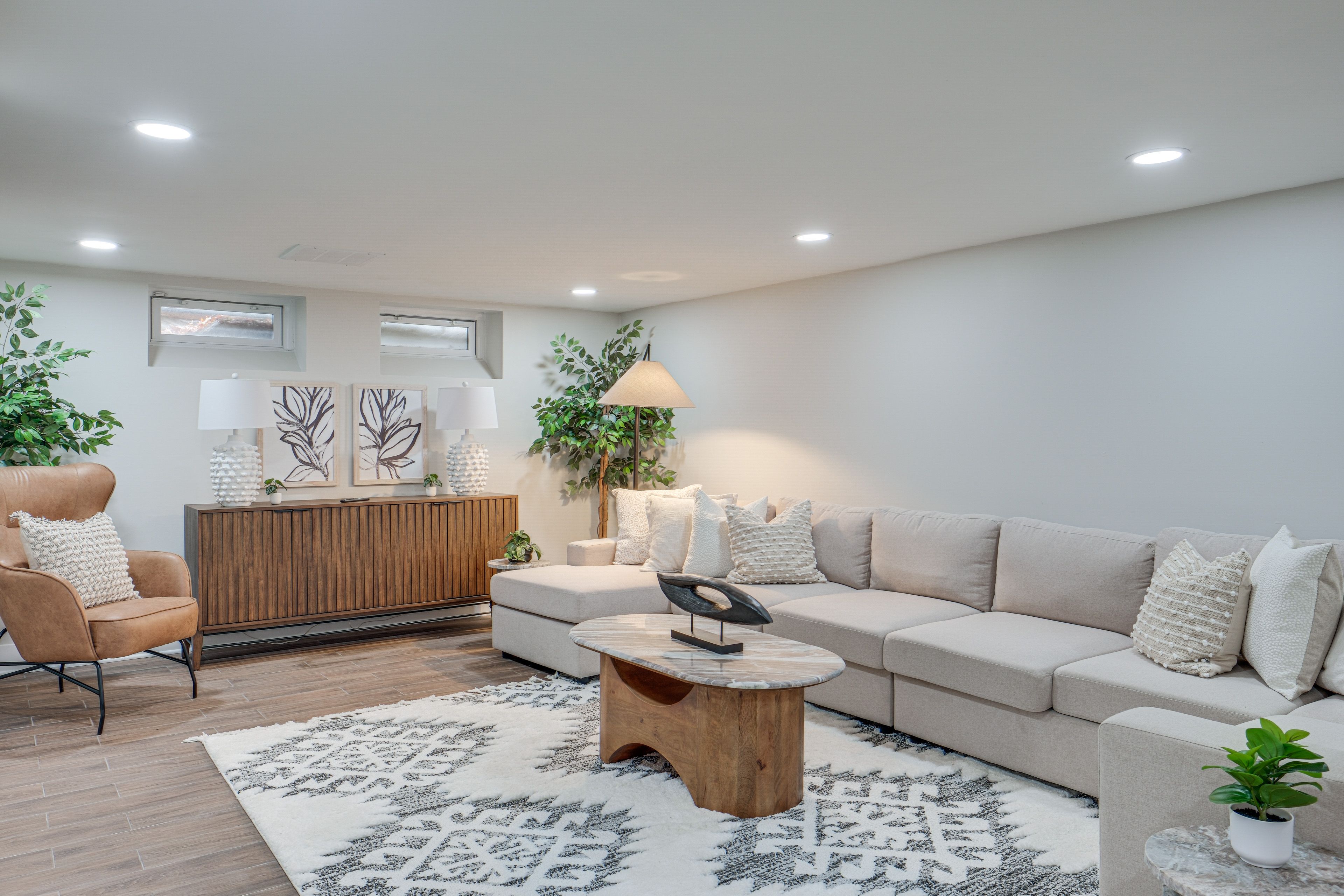 Living Room | Basement Level