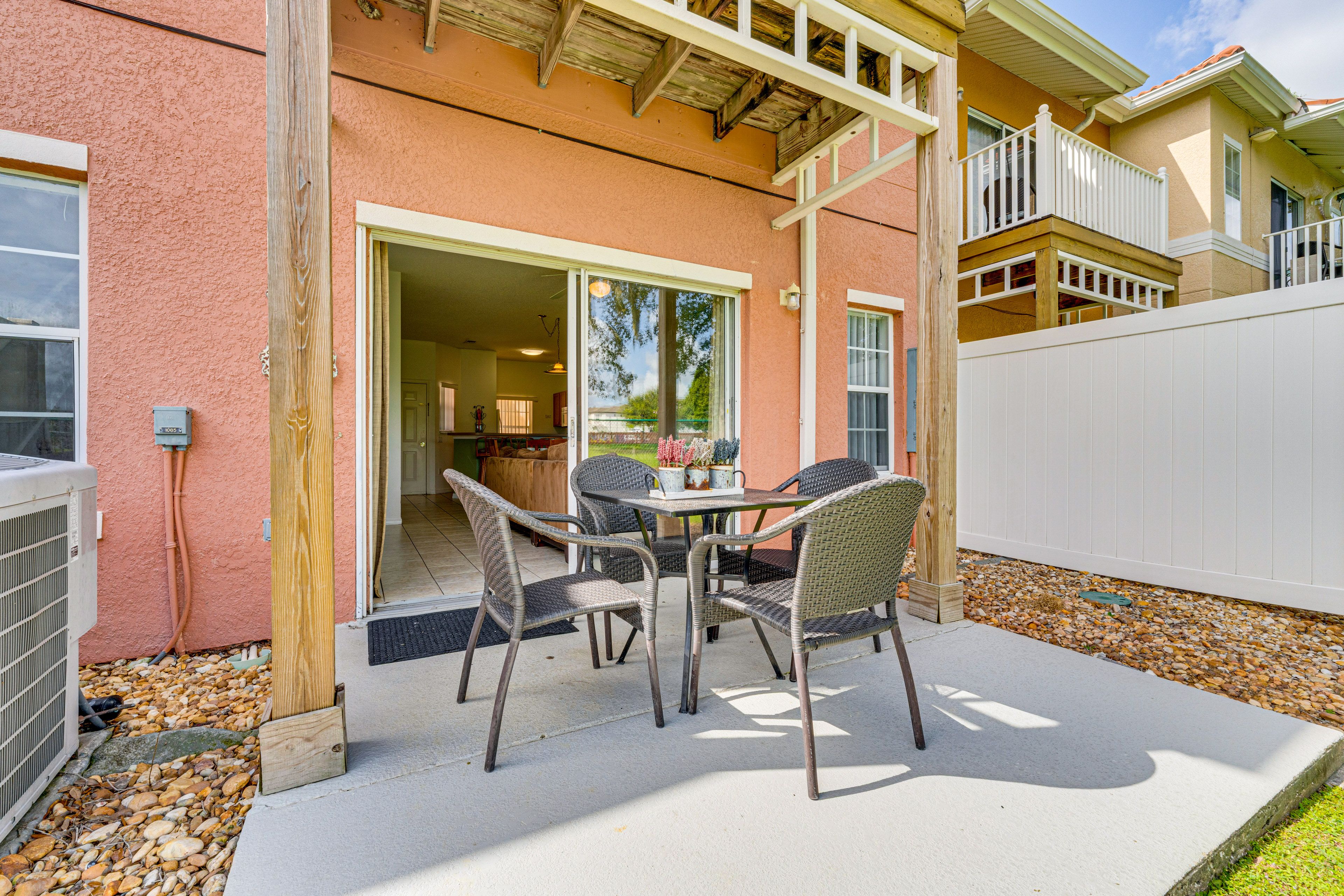 Private Patio | Outdoor Dining Area | 1st Floor