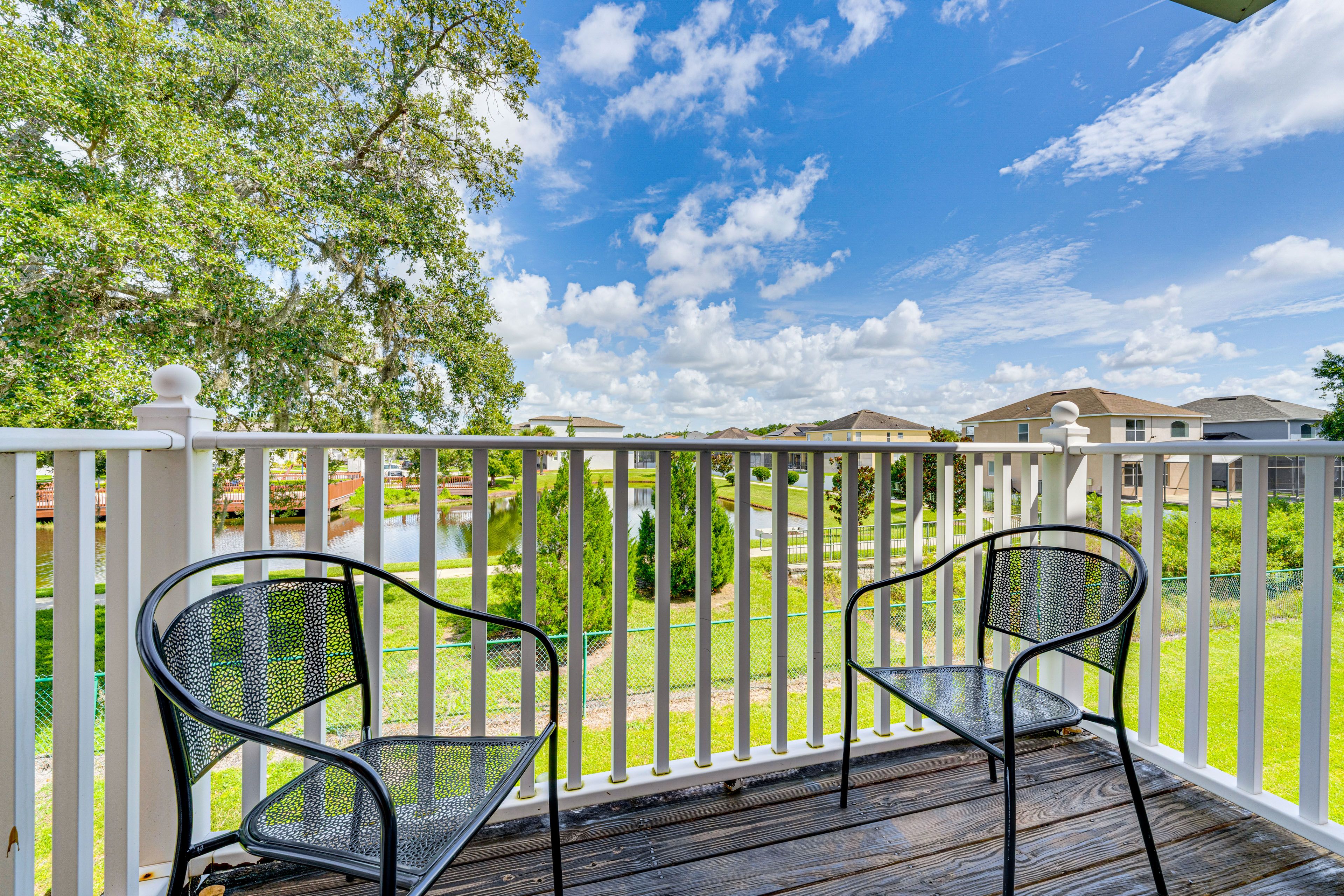 Kissimmee Vacation Rental | 3BR | 2.5BA | 1,300 Sq Ft | 1 Step to Enter