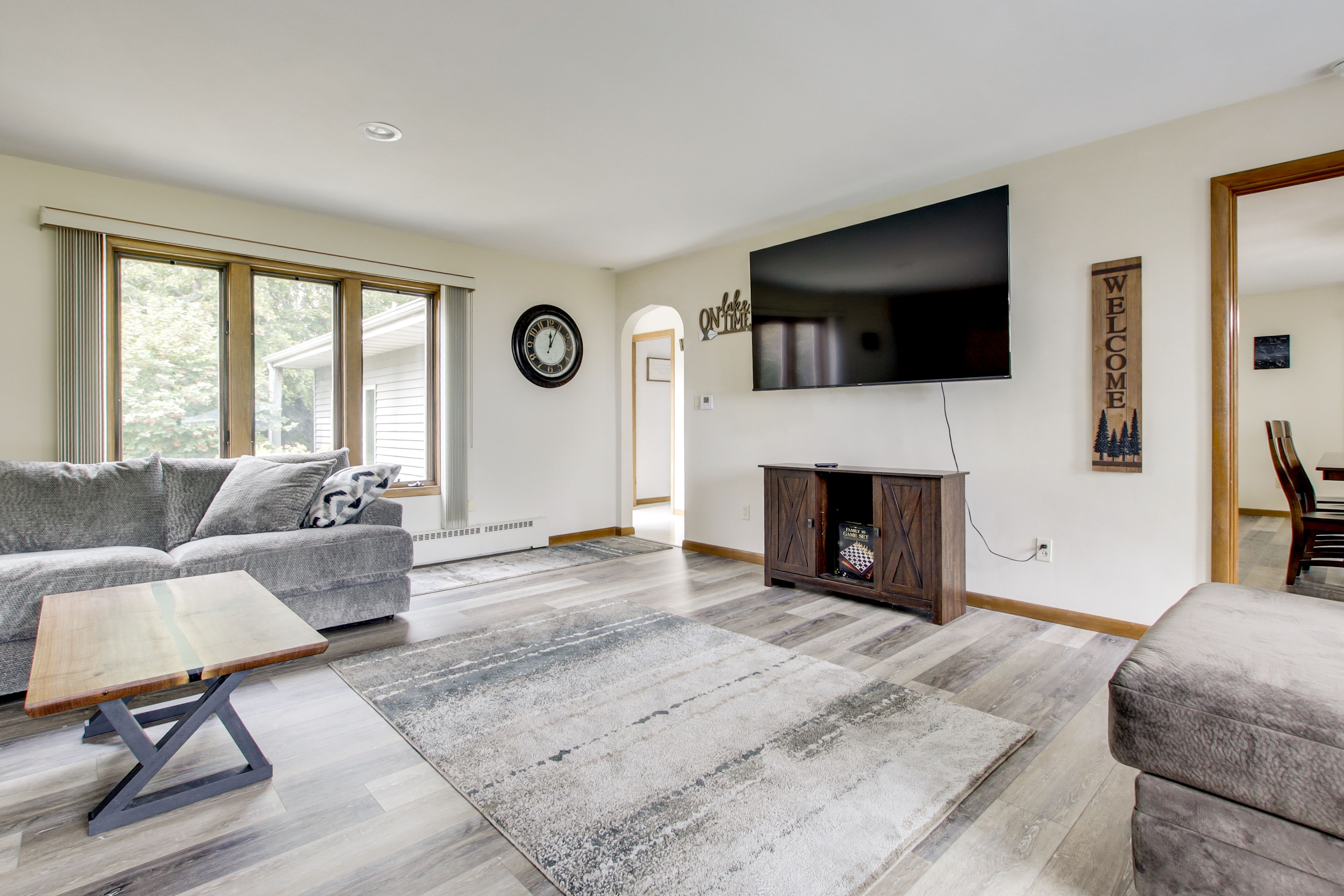 Living Room | Single-Story House | In-Unit Laundry