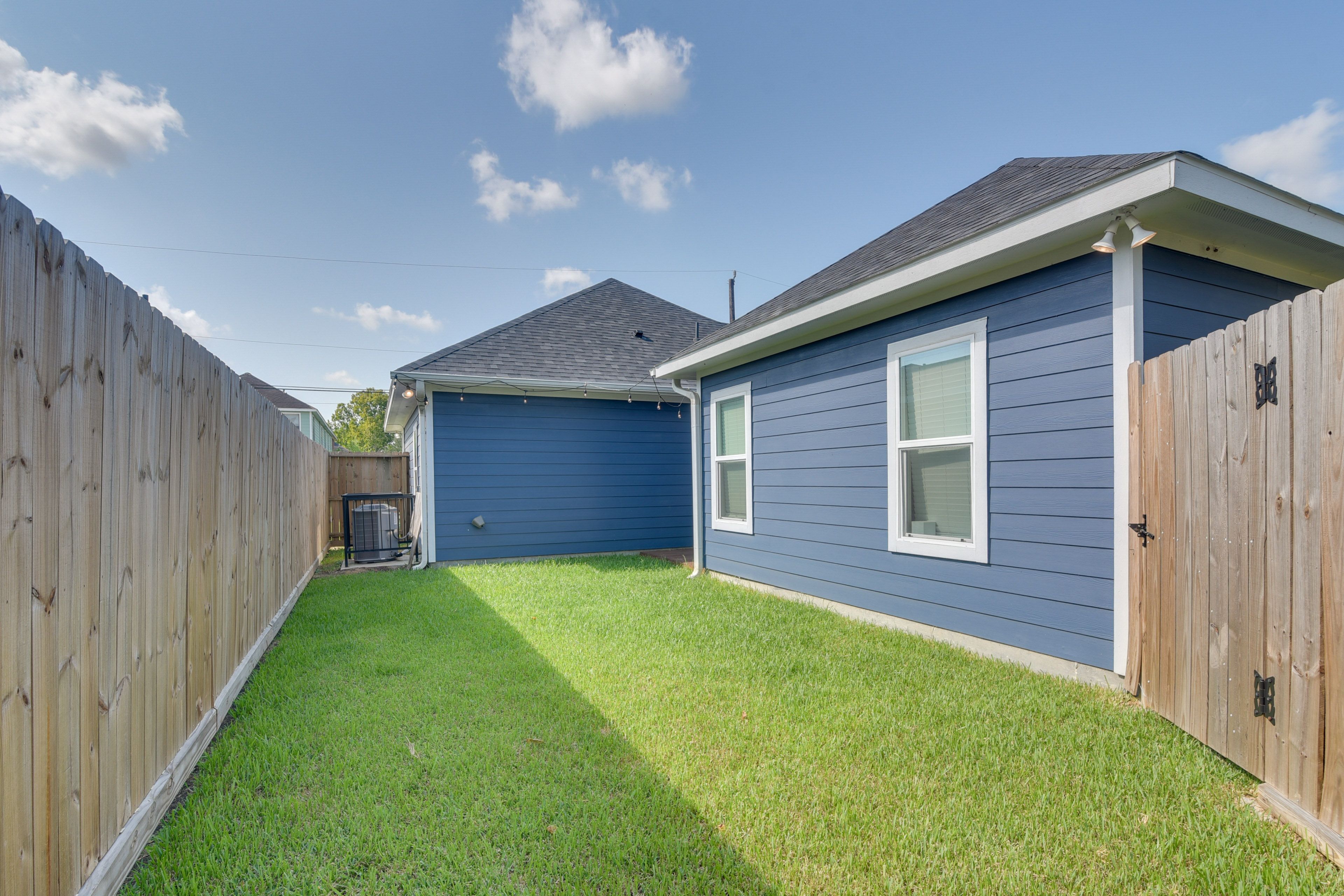 Fenced Backyard