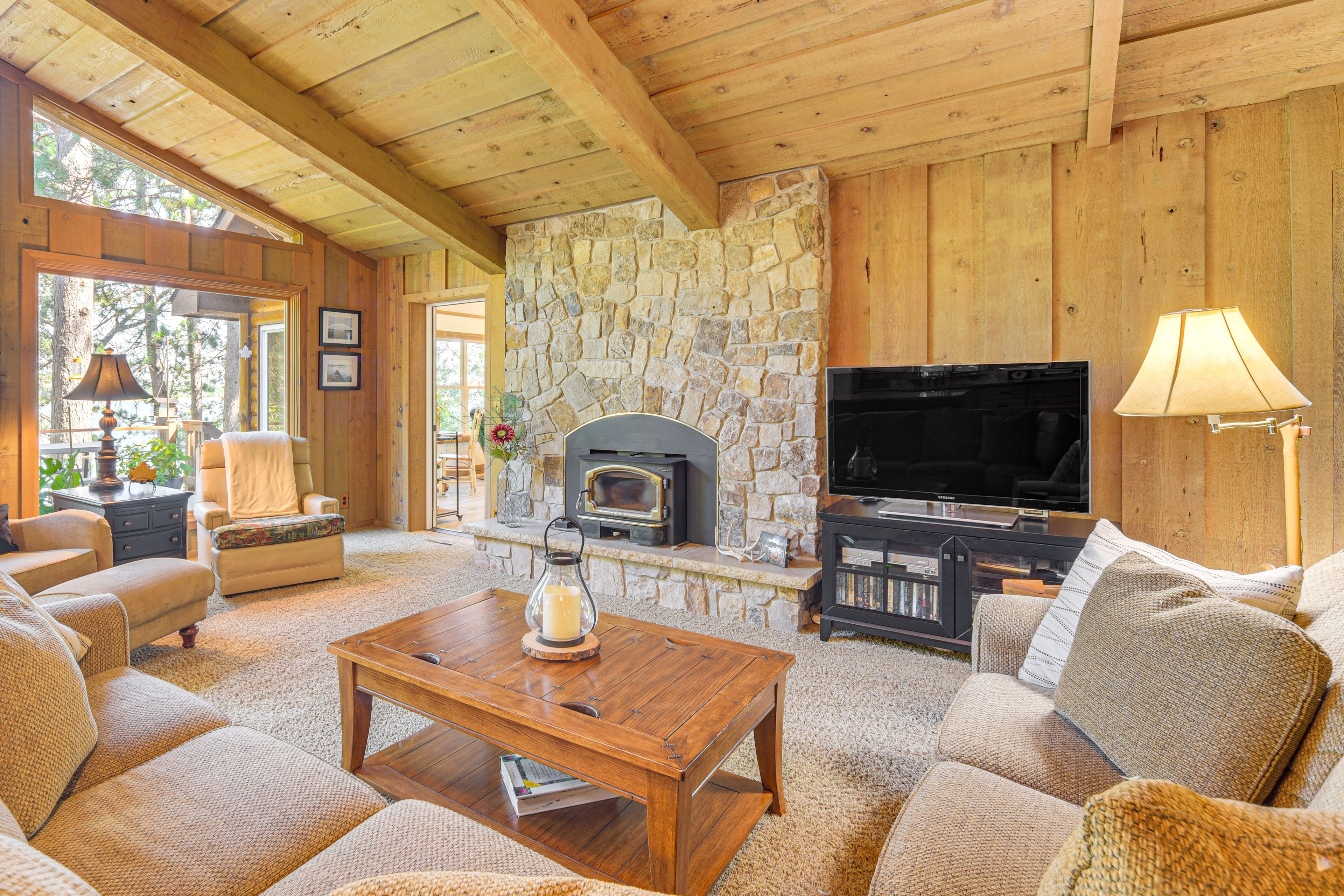 Living Room | Free WiFi | Central A/C & Heat | 1st Floor