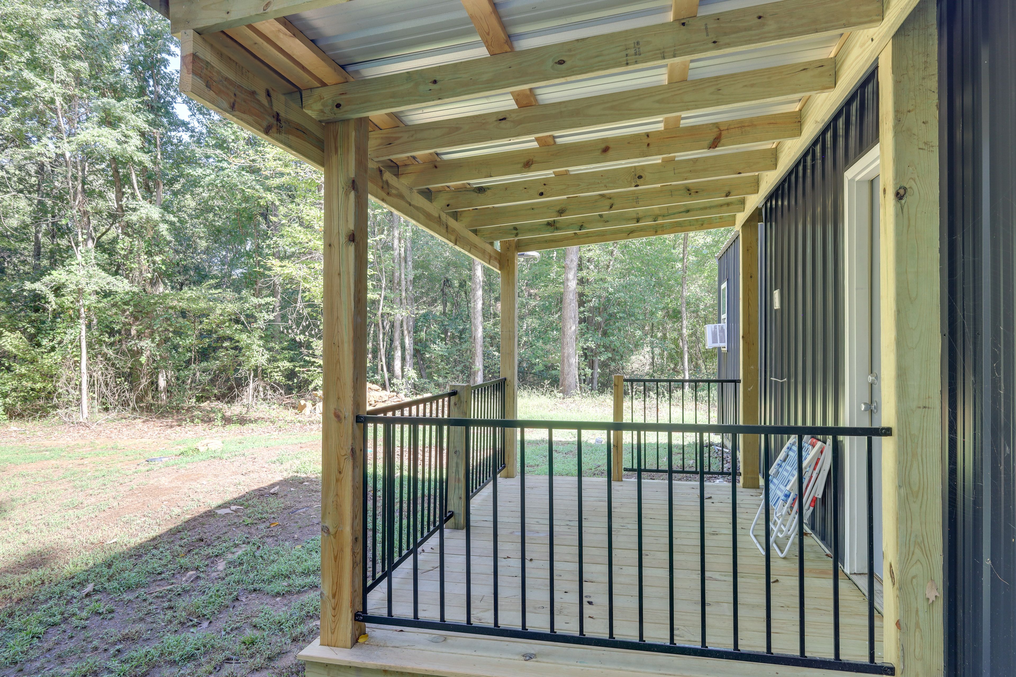 Exterior | Covered Deck & Porch | Private Yard
