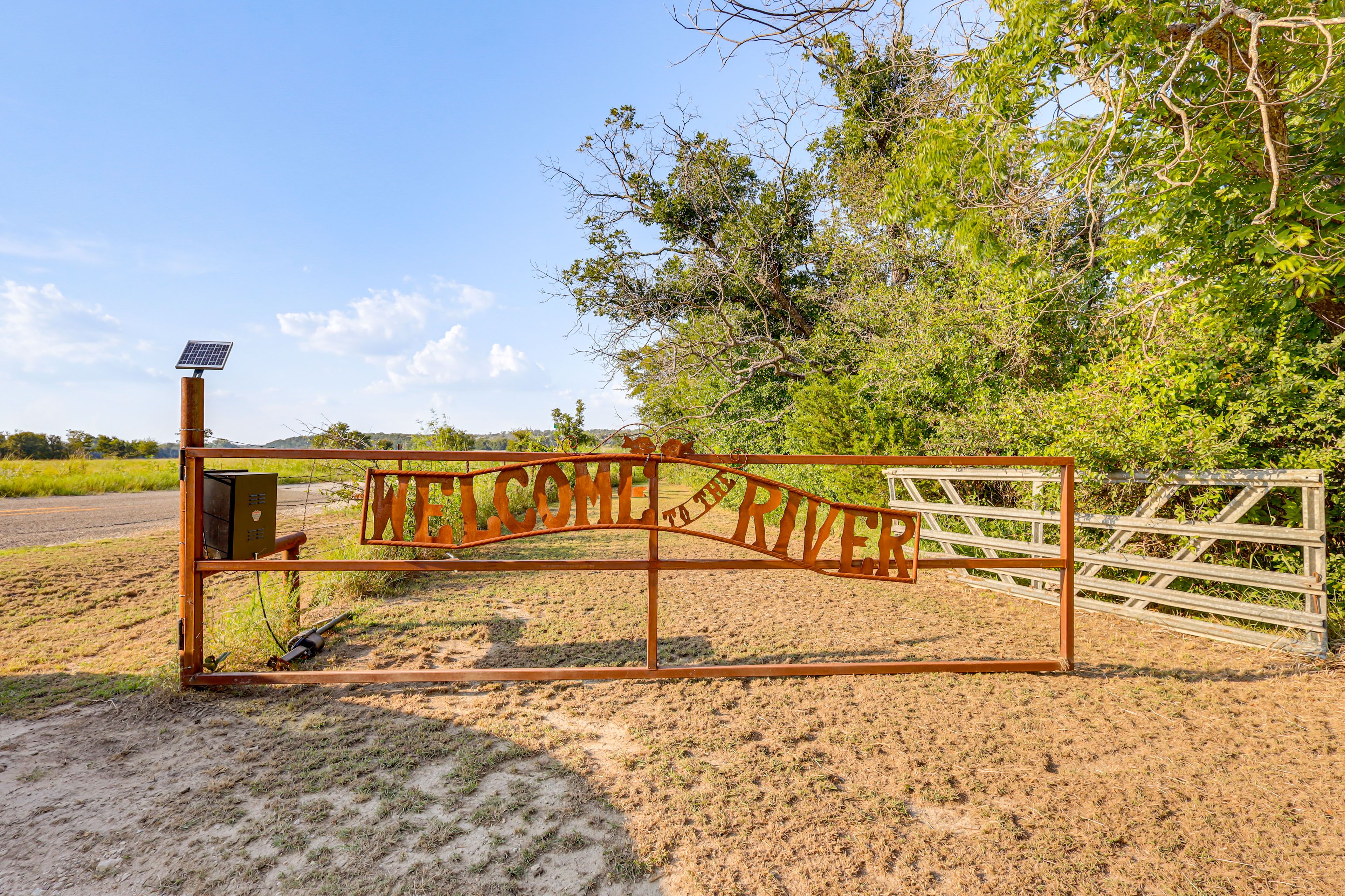 Entrance to Property
