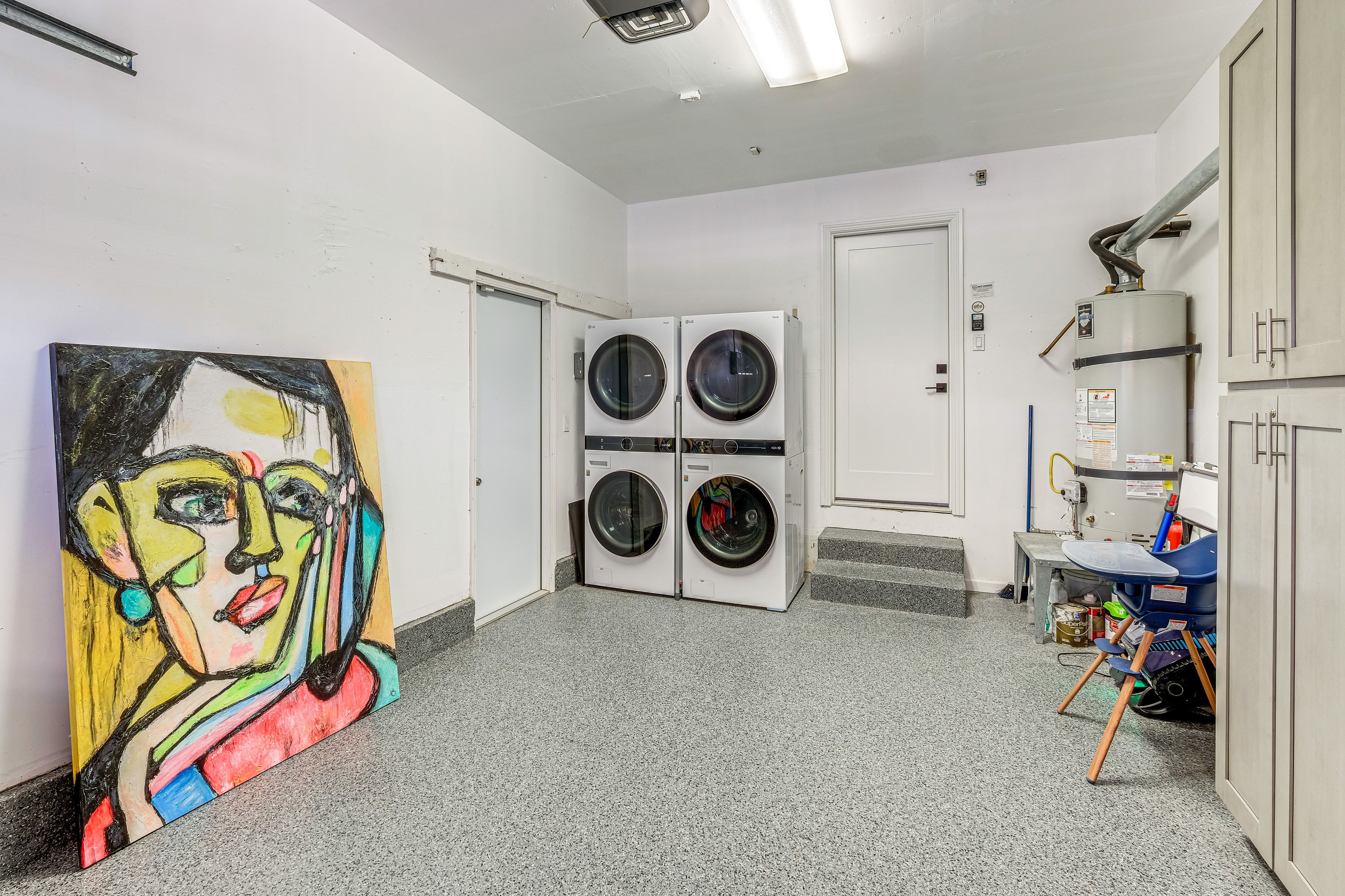 Garage | 1st Floor | 2 Washer & Dryer Sets