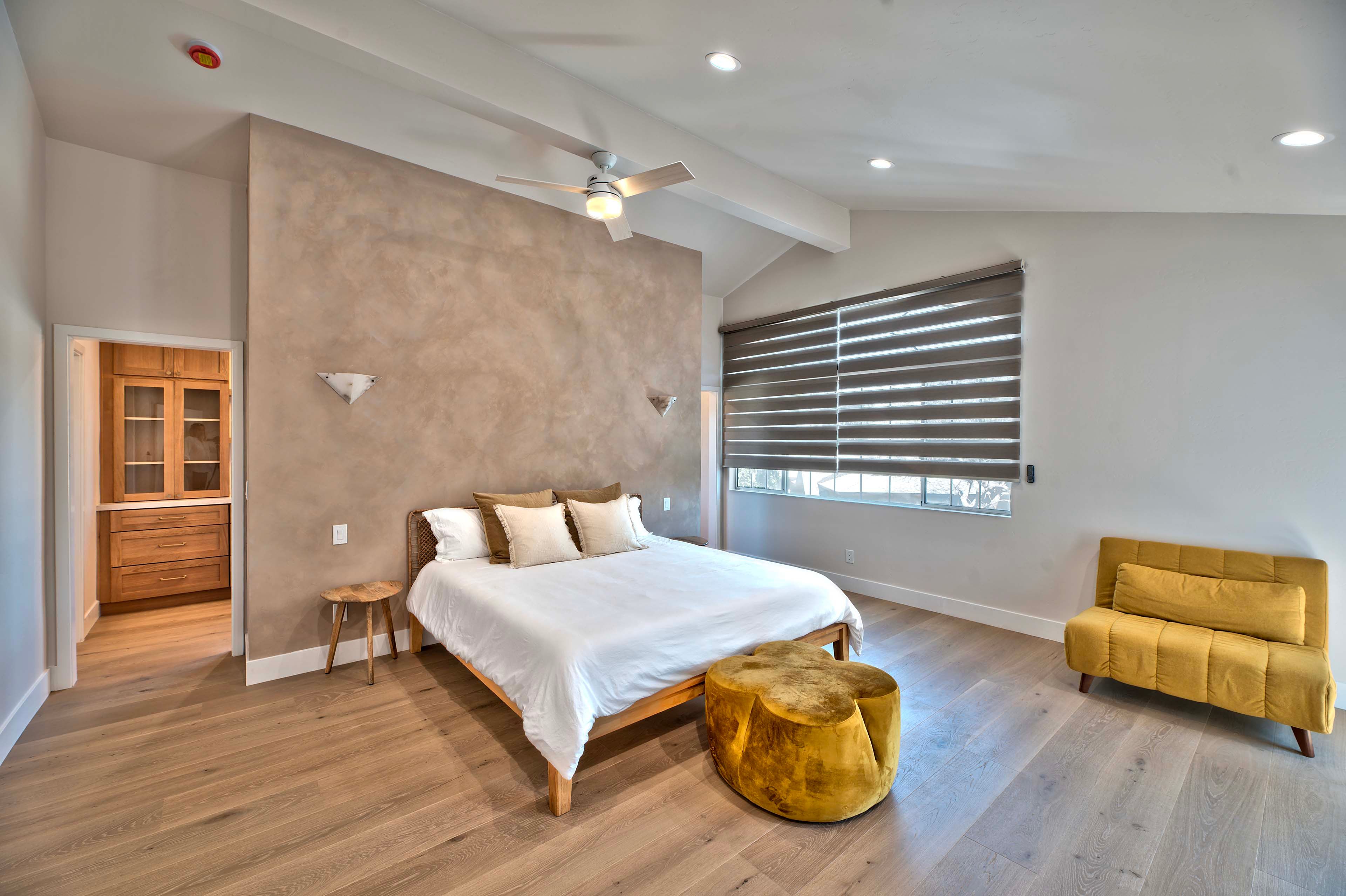Bedroom 1 | 2nd Floor | King Bed | Twin Sleeper Sofa | Balcony Access | Smart TV