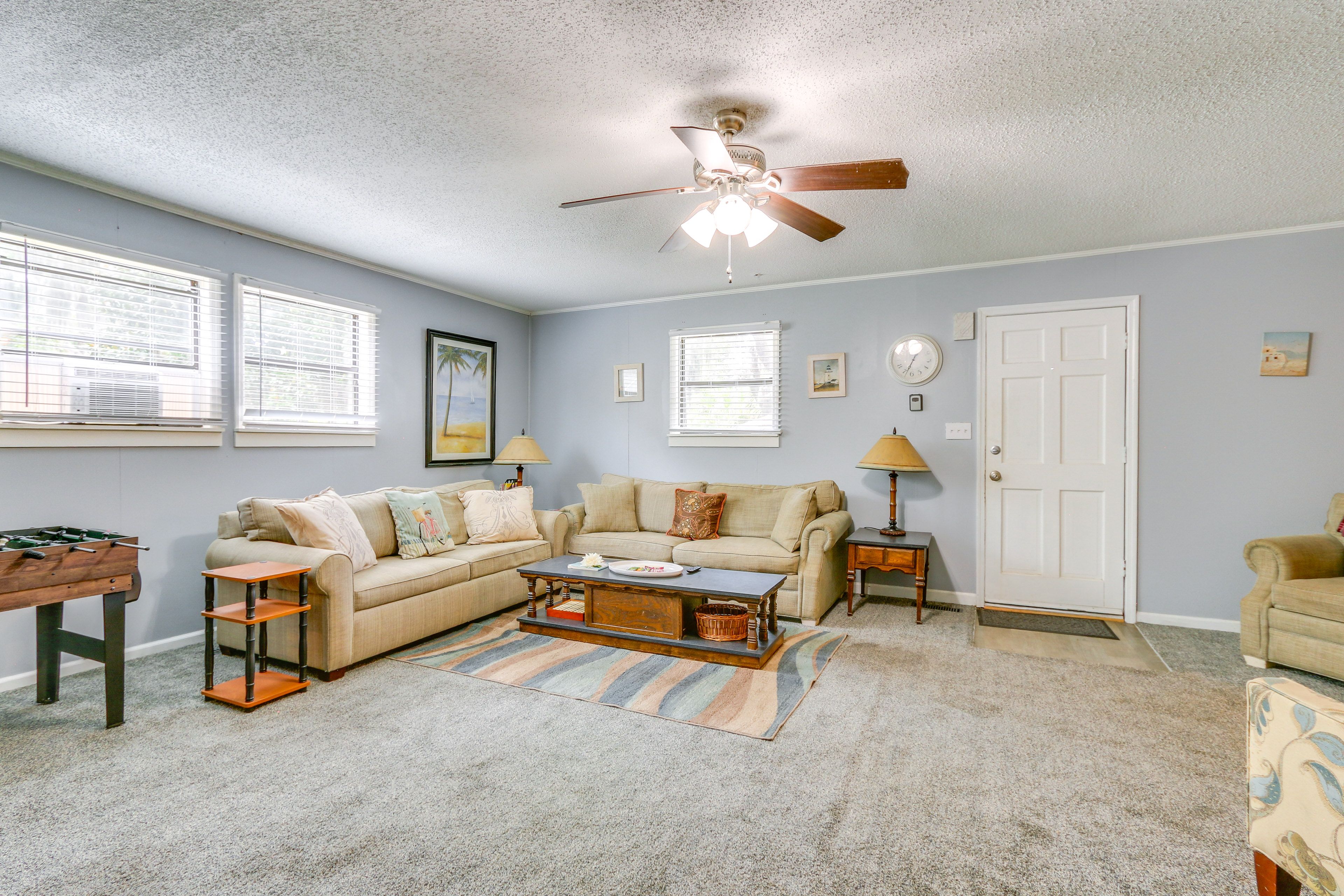 Living Room | Foosball Table | Smart TV | Full Sleeper Sofa