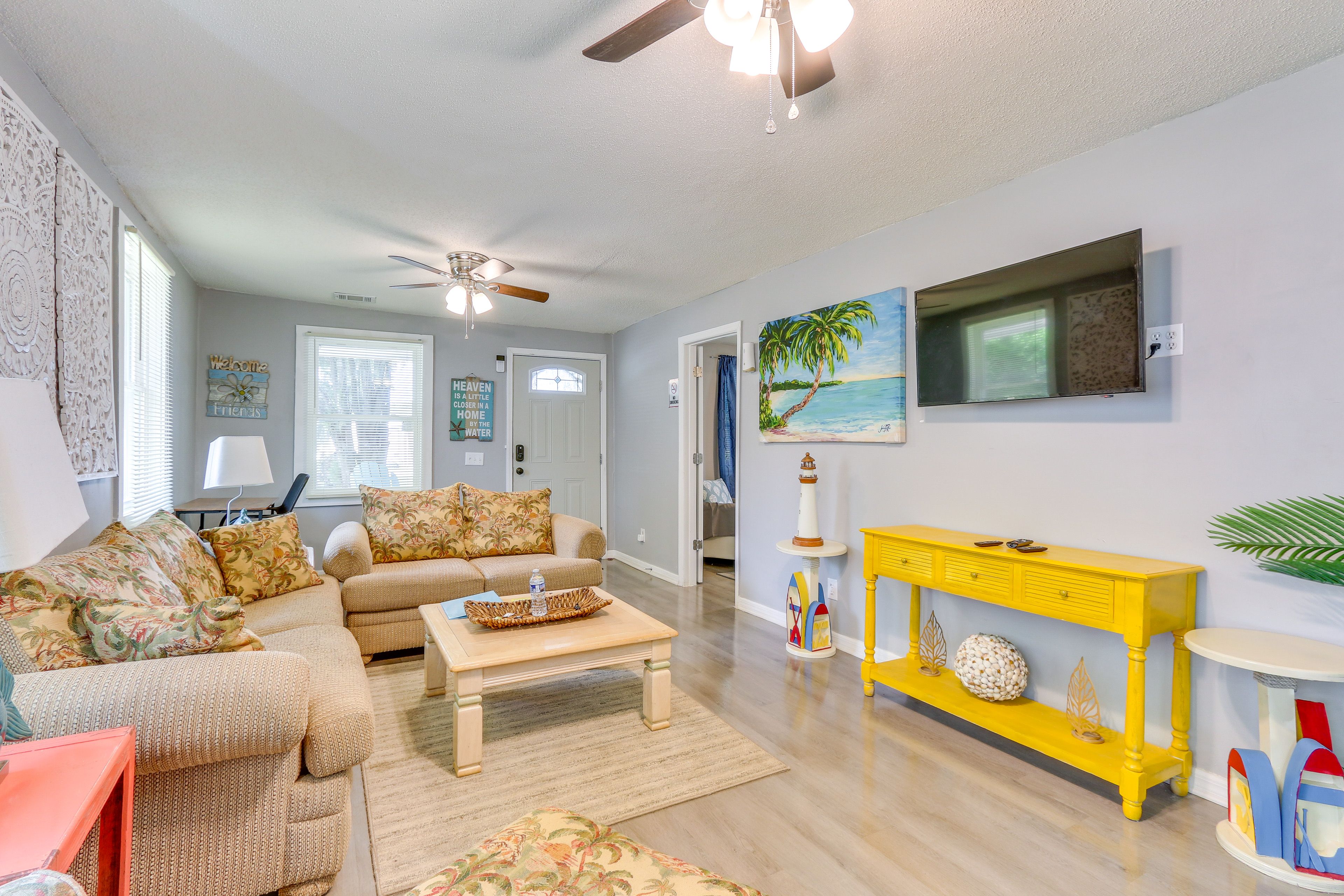 Beaufort Vacation Rental | 4BR | 2BA | Steps Required | 1,500 Sq Ft