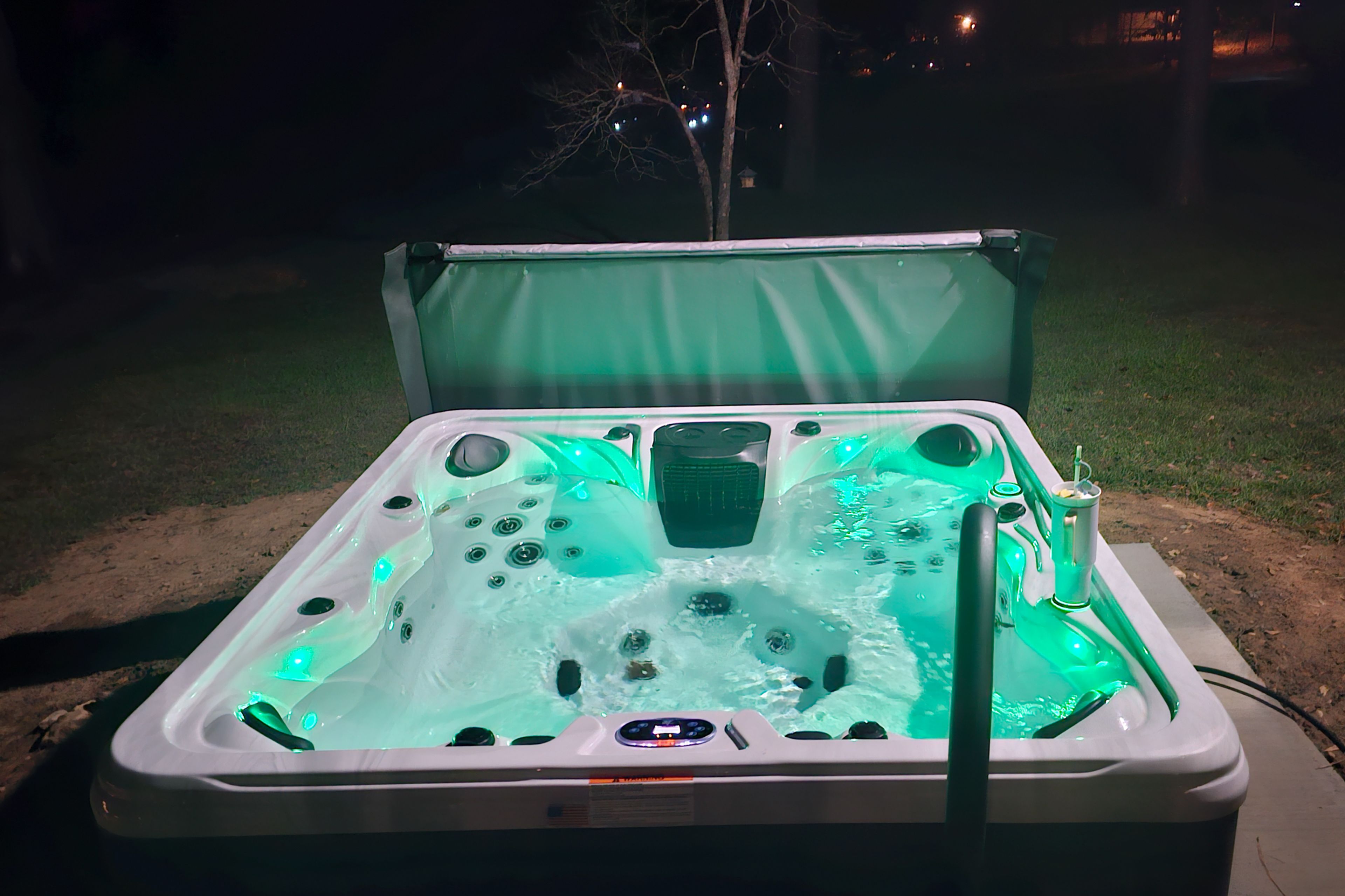 Exterior | Private Hot Tub | Multiple Decks & Seating Areas