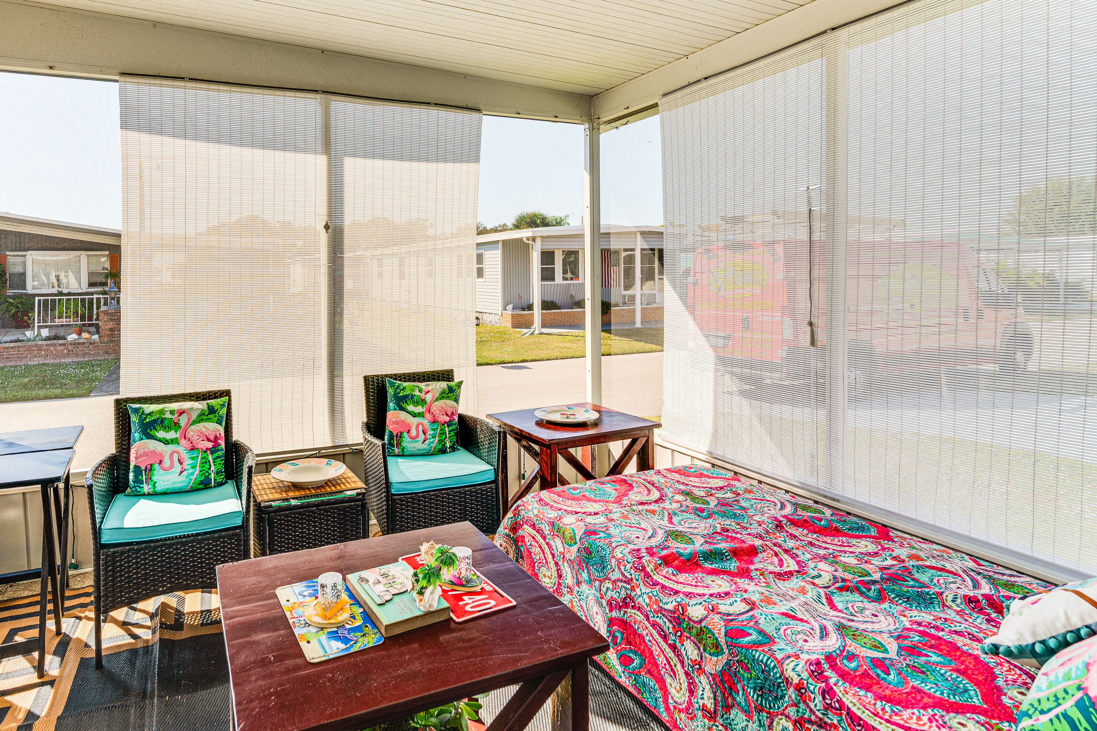 North Fort Myers Vacation Rental | 1BR | 2BA | 1,300 Sq Ft | 2 Steps to Enter