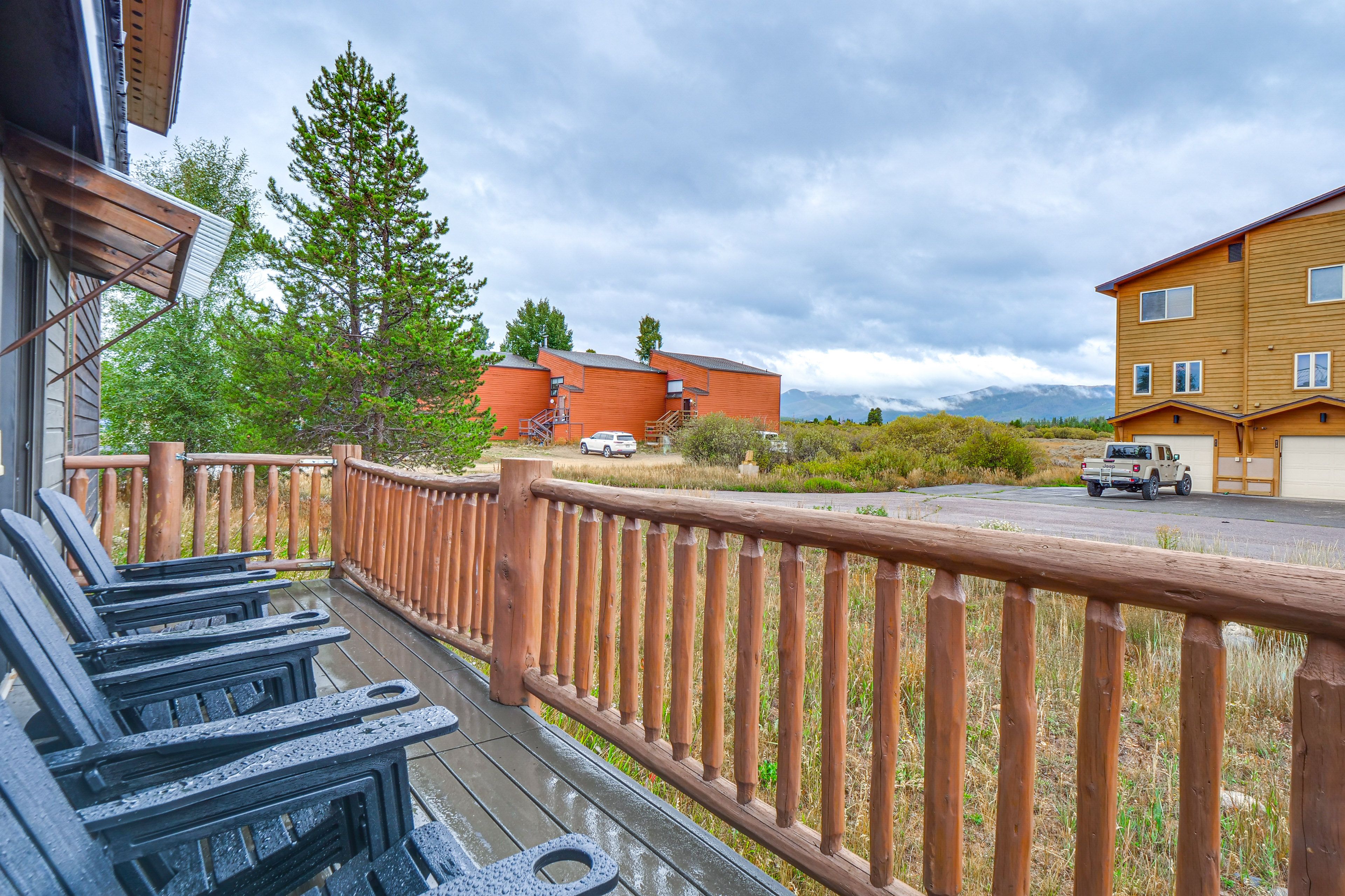 House Exterior | Furnished Deck | Mountain Views
