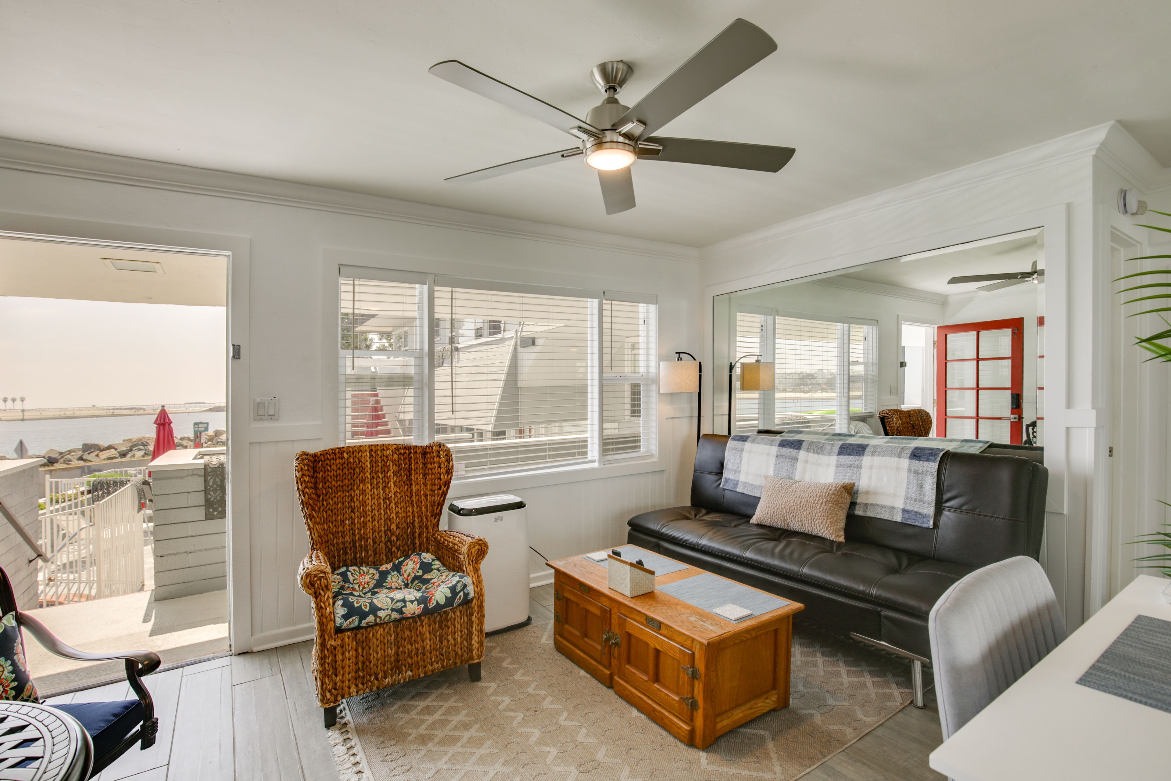 Property Interior | Single-Story Condo | Portable A/C & Heating Units