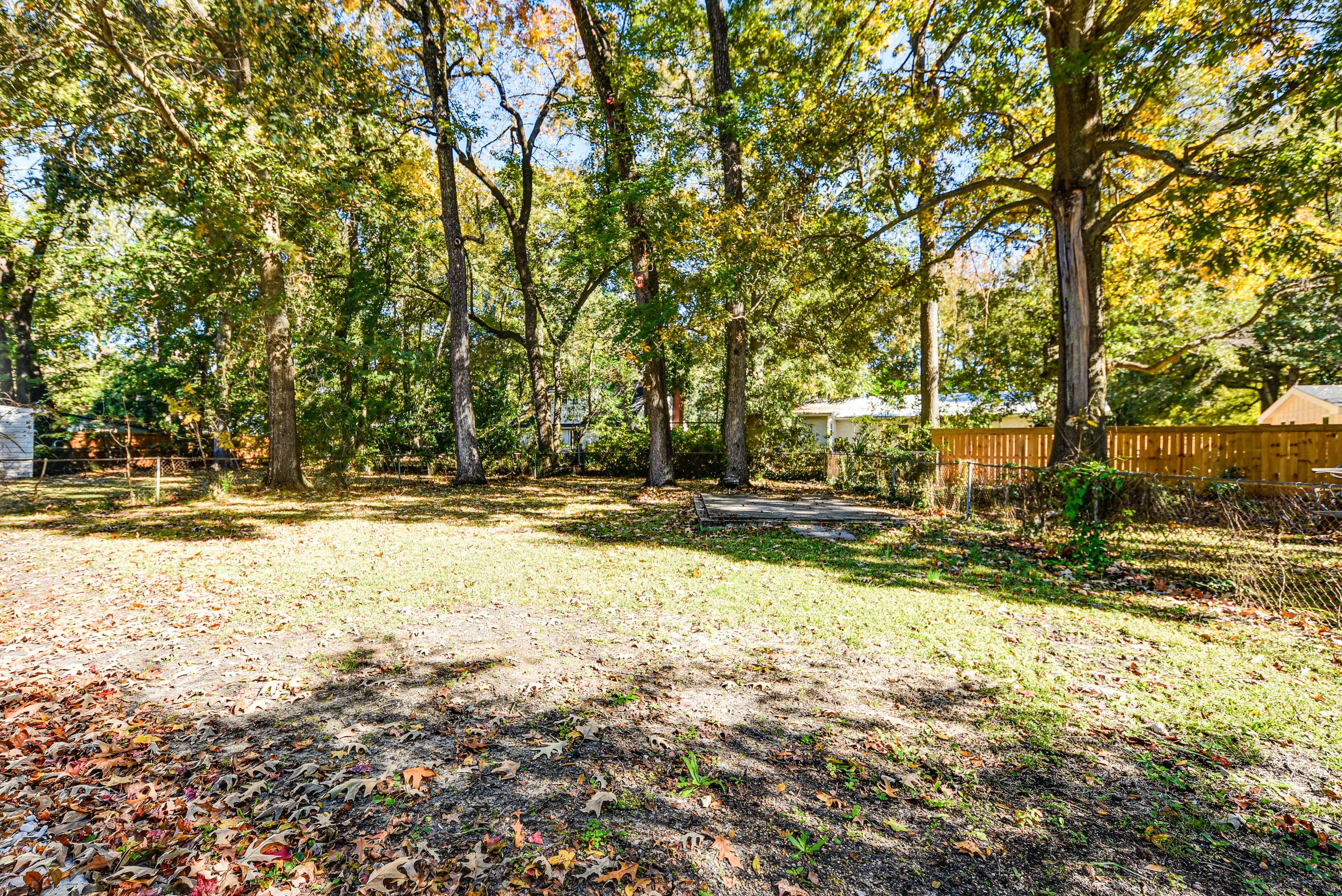 Fenced Backyard