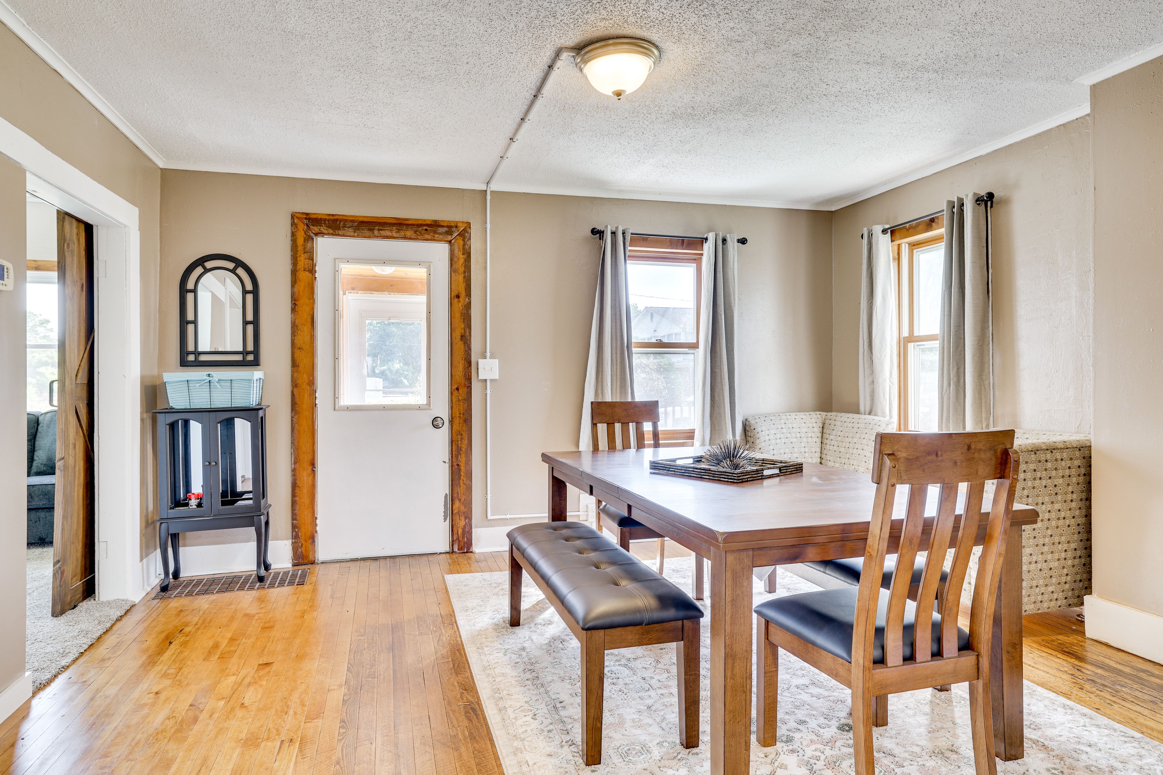 Dining Room | Dishware/Flatware Provided | 1st Floor