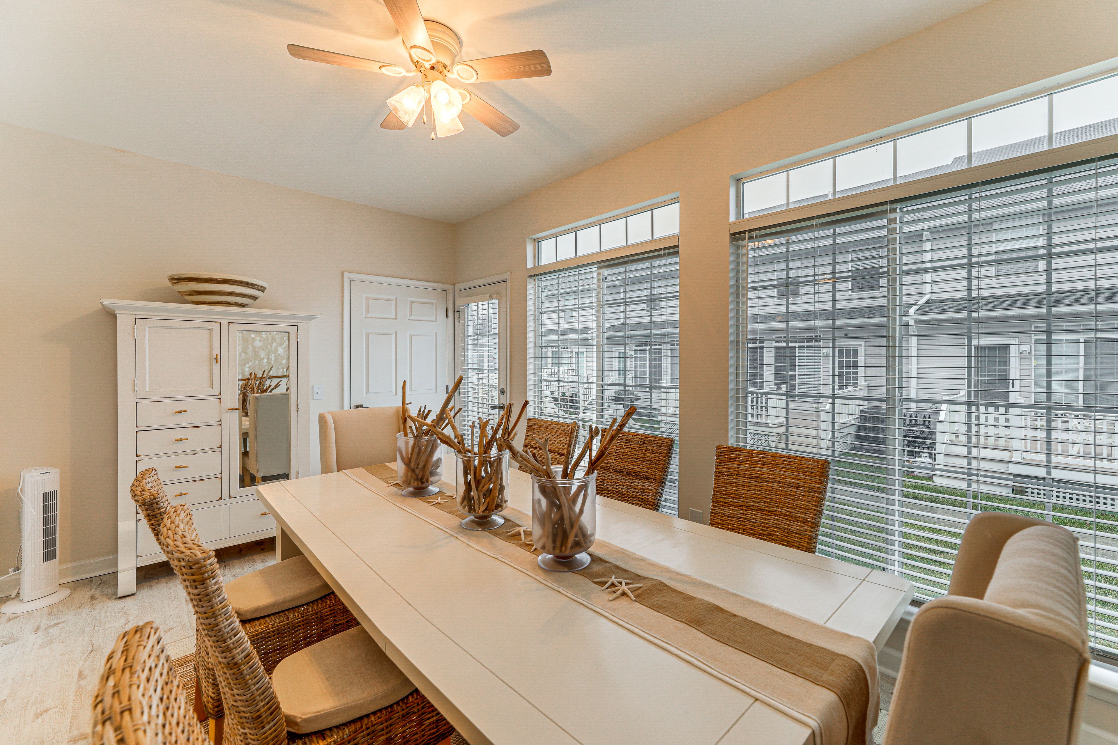 Dining Room | 2-Story Townhome | In-Unit Laundry