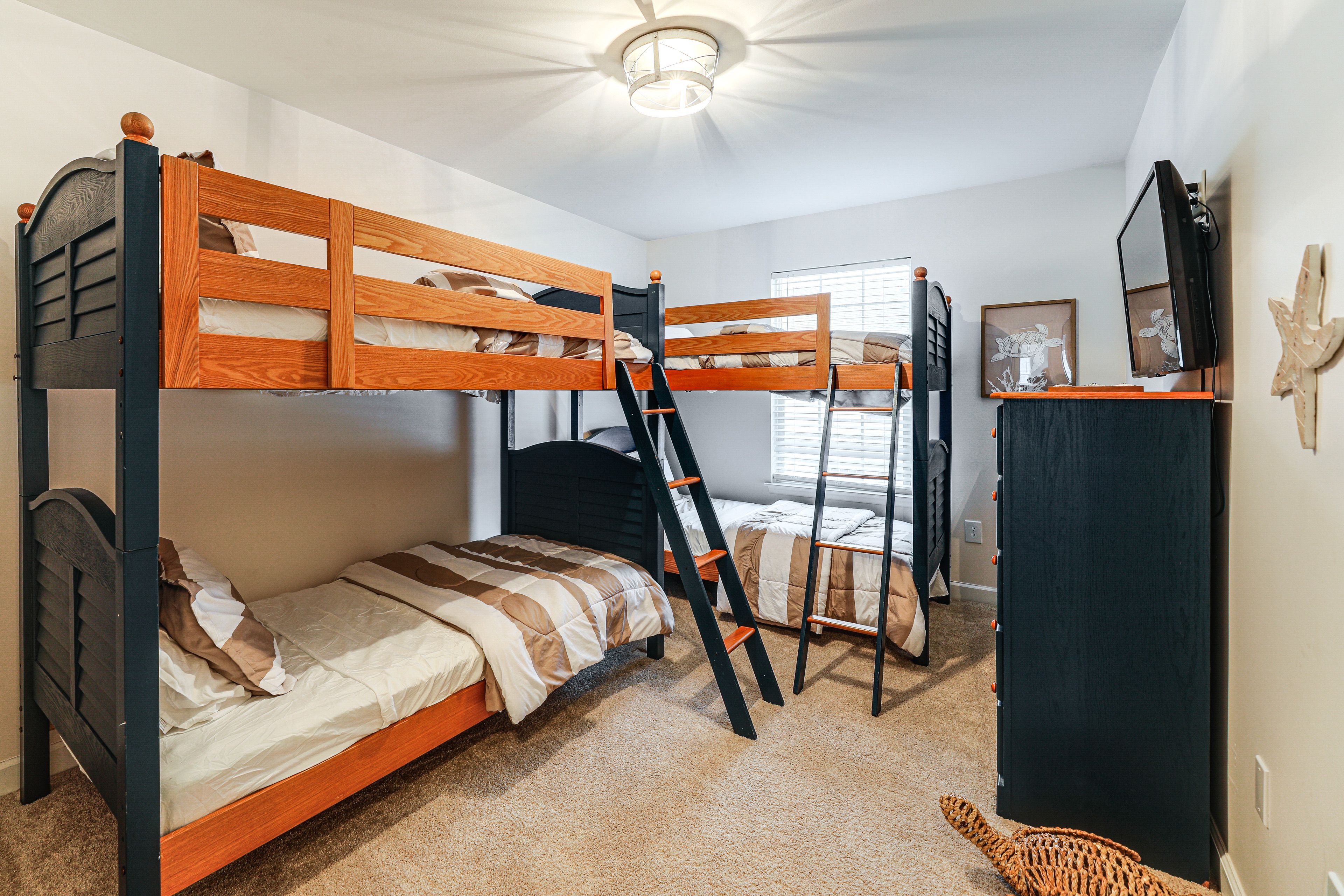 Bedroom 3 | 2nd Floor | 2 Twin Bunk Beds