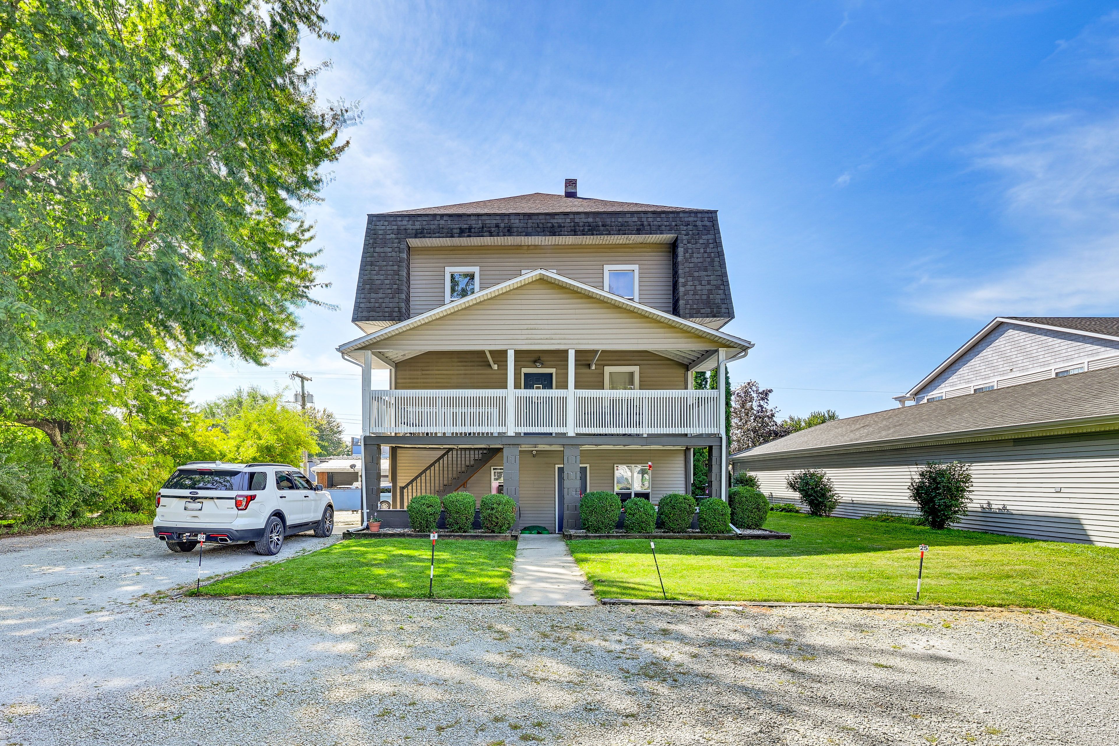 Apartment Exterior | Designated Parking Spots (2 Vehicles)