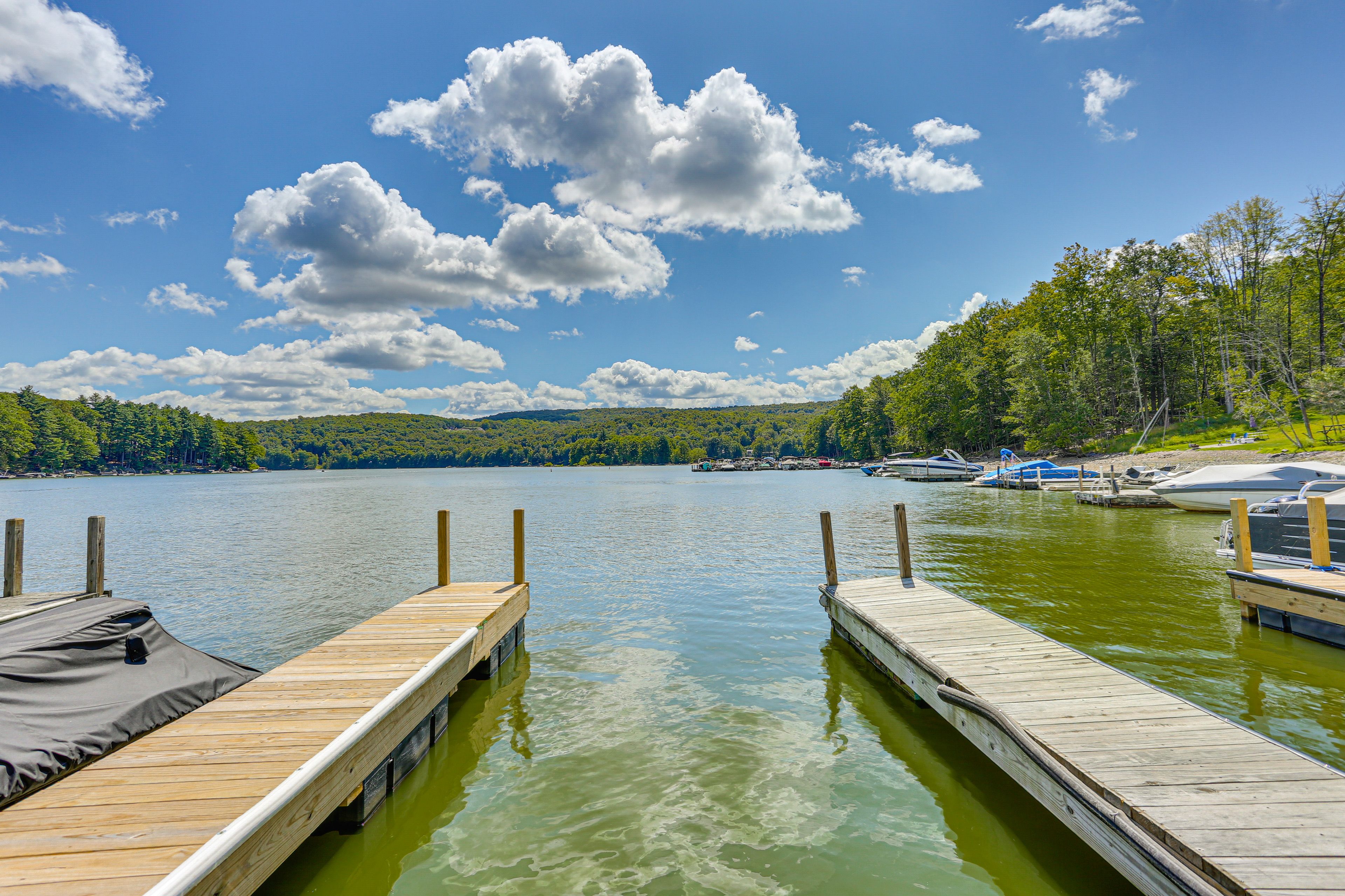 2 Mi to Ledgedale Recreation Area | Lake Wallenpaupack Access