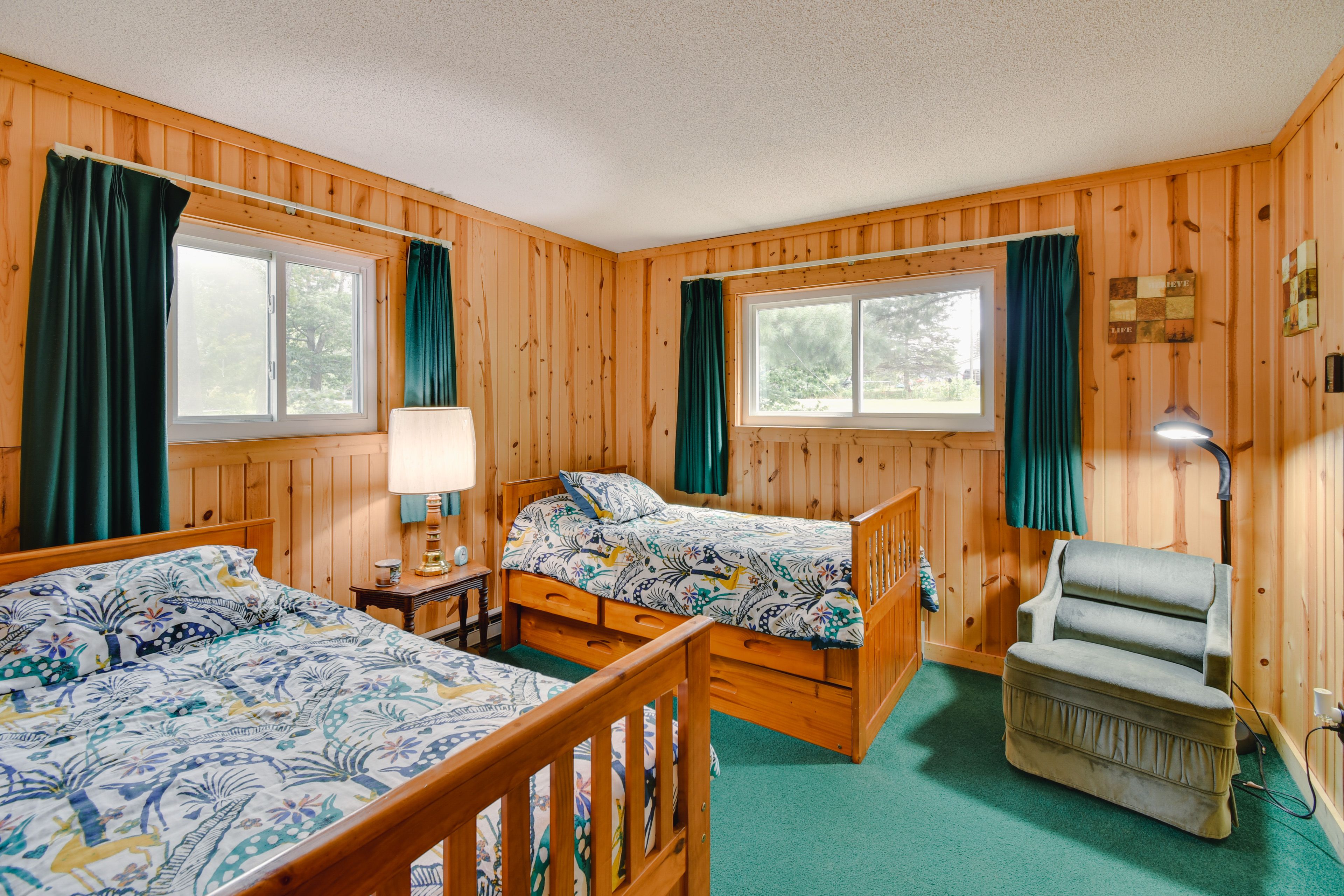 Bedroom 3 | 2 Twin Beds w/ 2 Twin Trundles