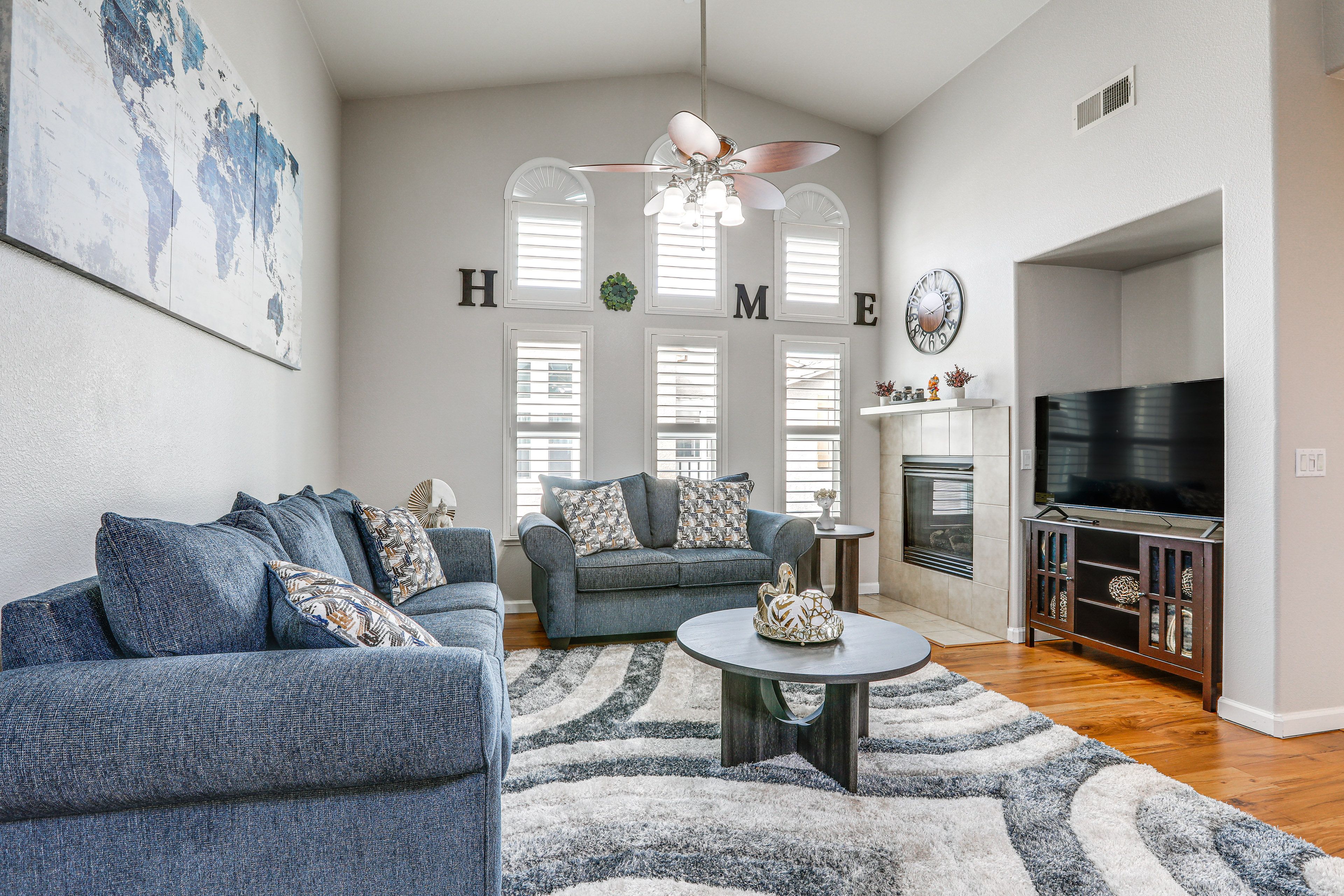 Elk Grove Vacation Rental | 2BR | 2BA | 1,239 Sq Ft | Stairs to Enter