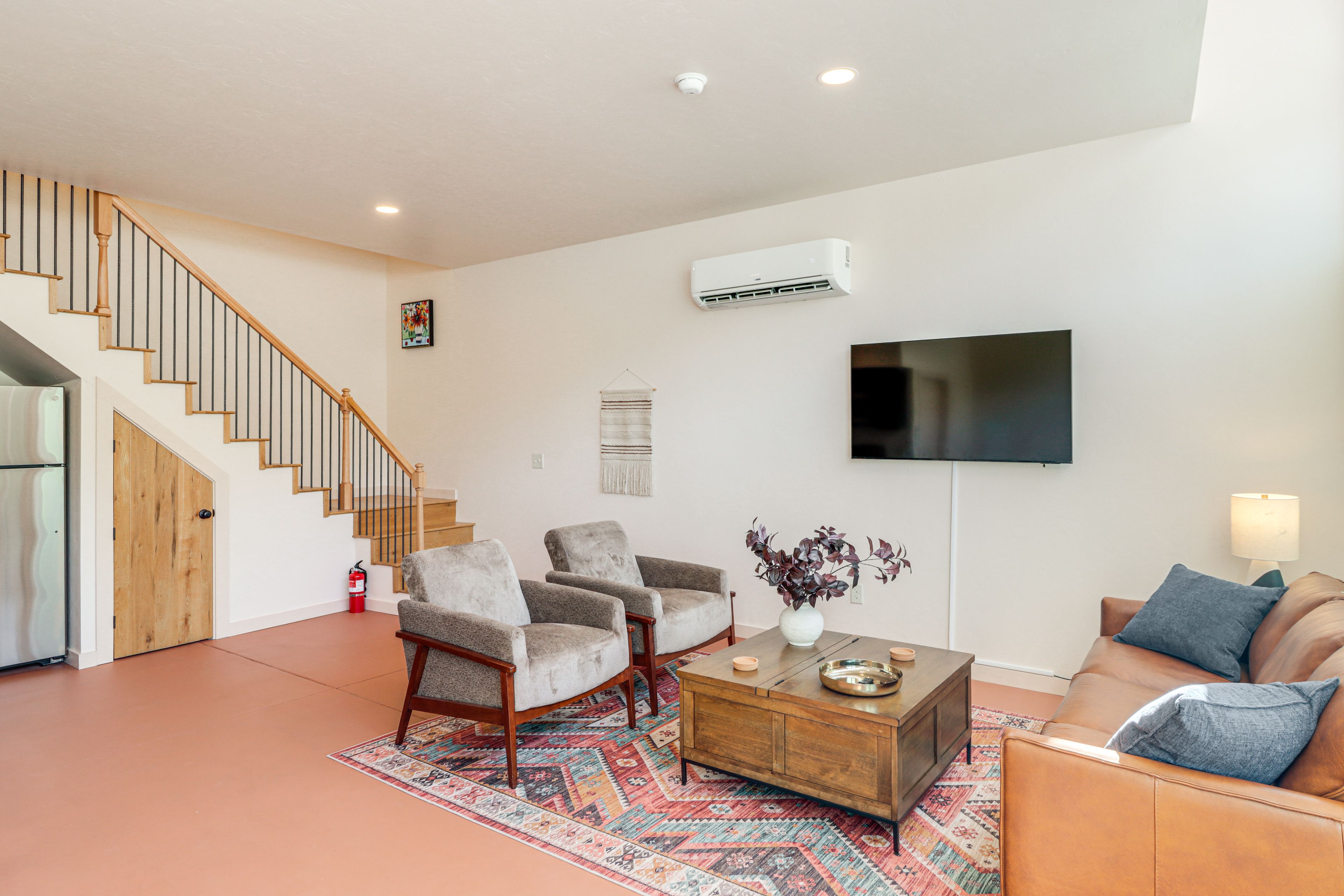 Living Room | 1st Floor | Full Sleeper Sofa | Smart TV