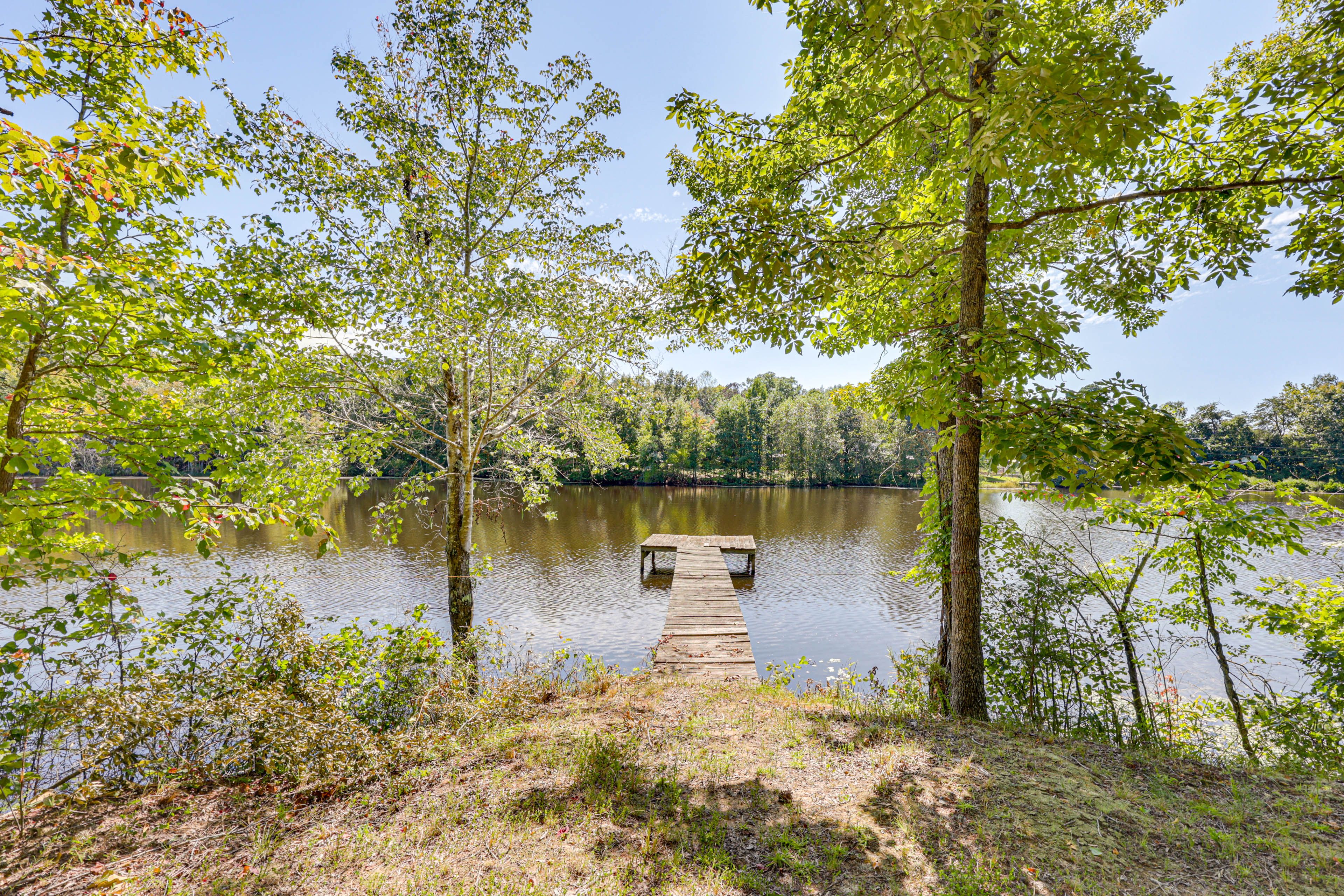 House Exterior | Creek Views & Access | Dock Not Available