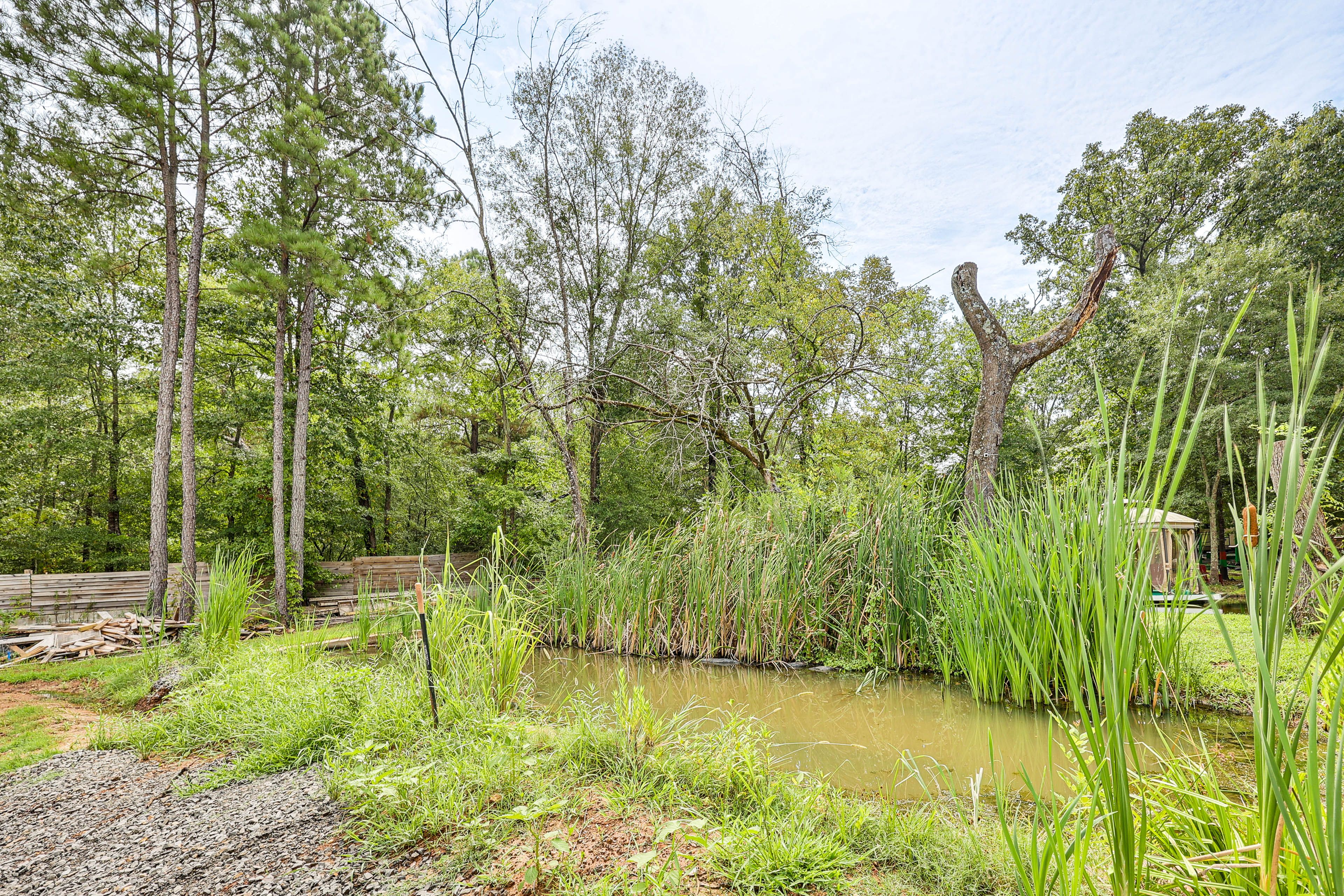 On-Site Pond & Waterfall | Gazebo