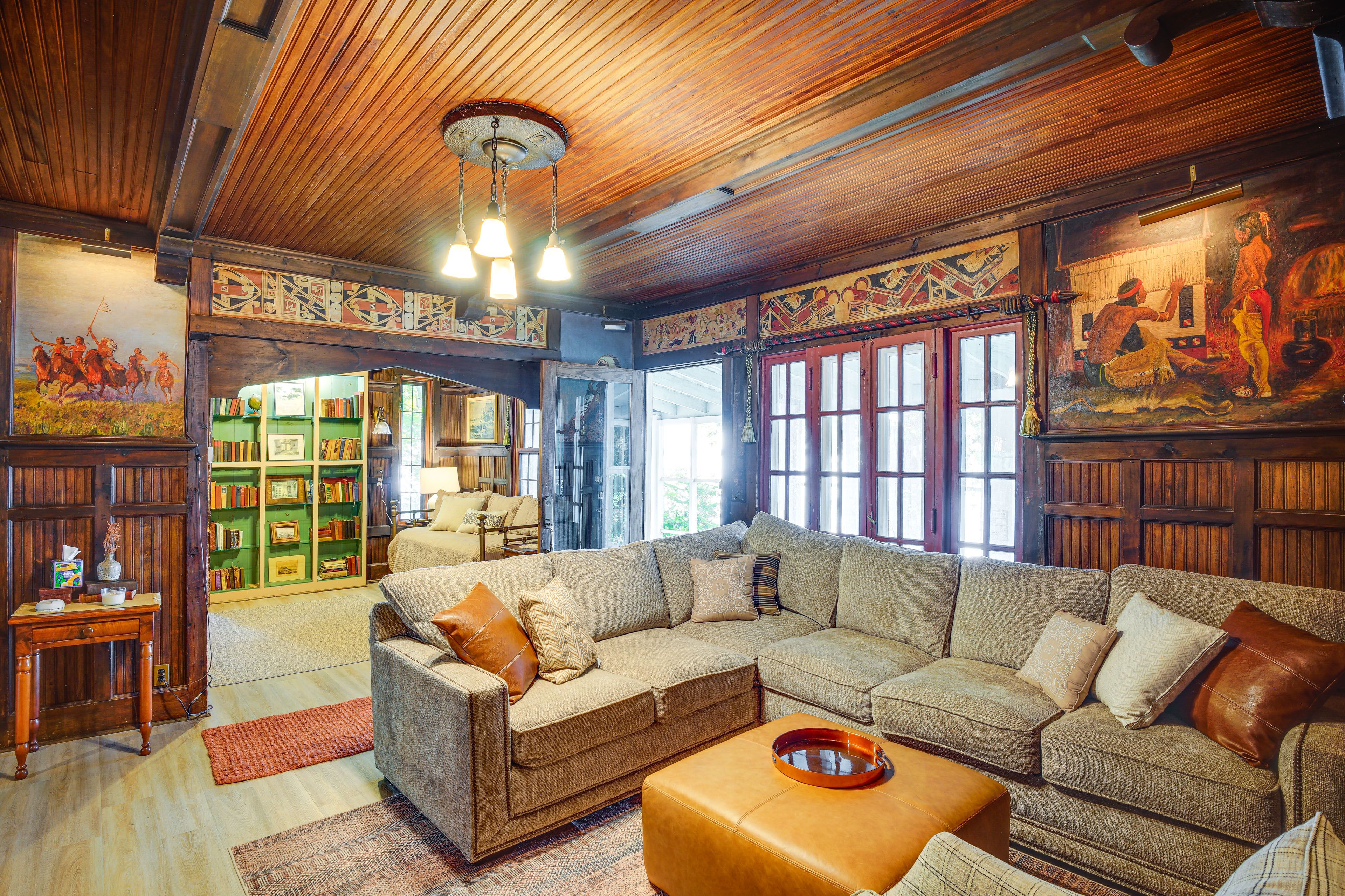 Living Area | TV | Books | Board Games