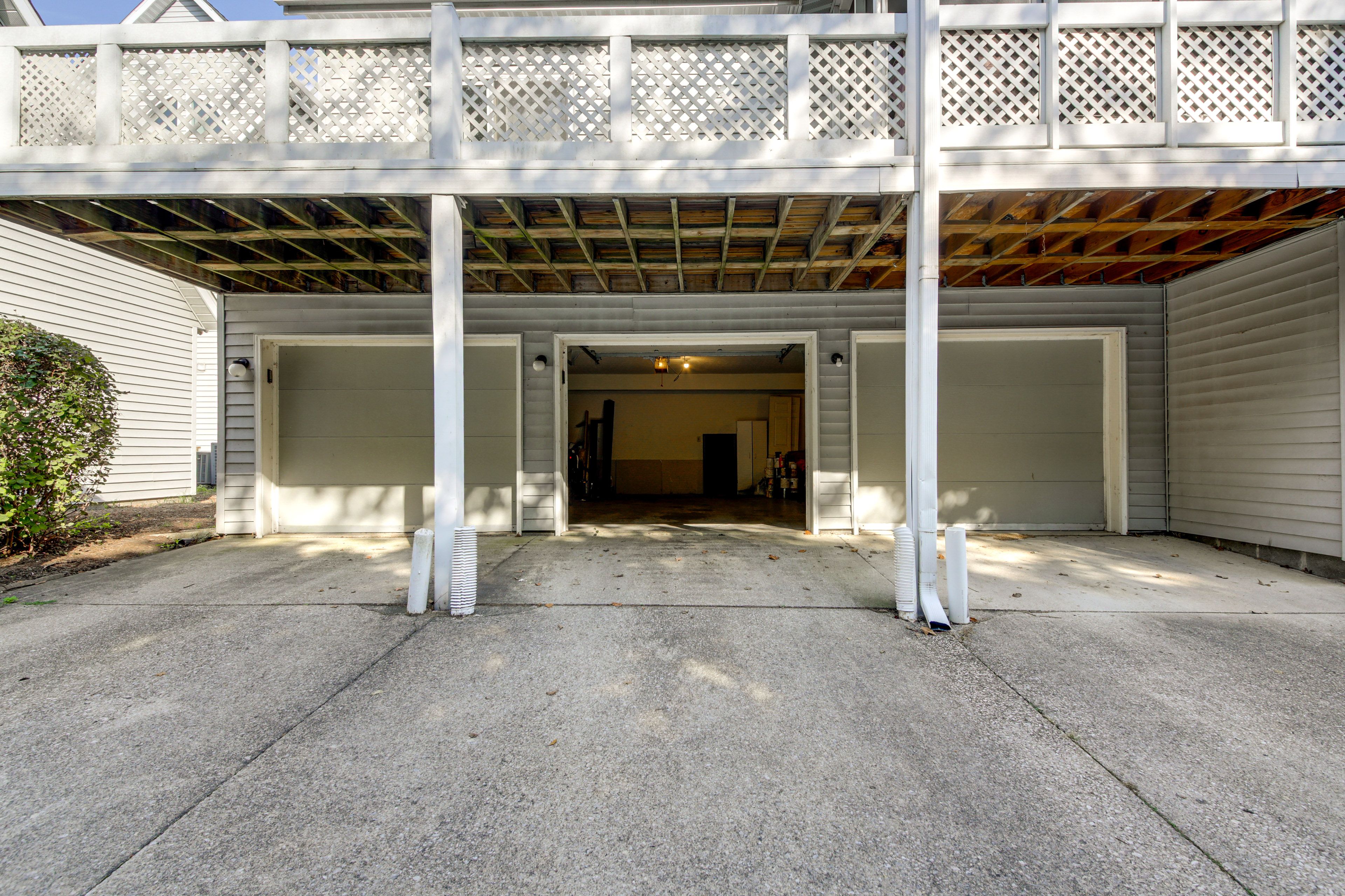 Parking | In Front of Garage (1 Vehicle) | Addt'l Guest Lot Parking